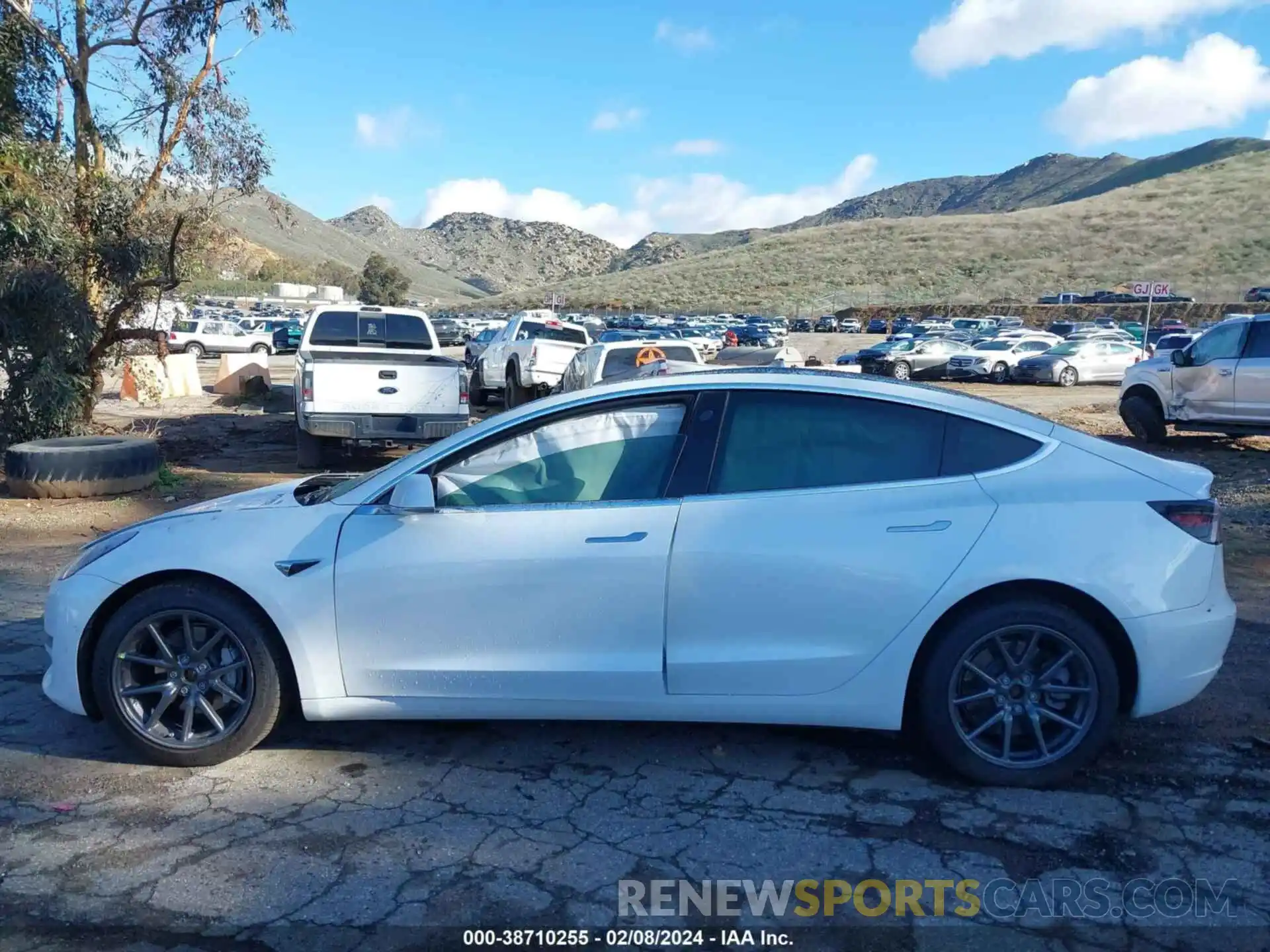 14 Photograph of a damaged car 5YJ3E1EB3LF619244 TESLA MODEL 3 2020