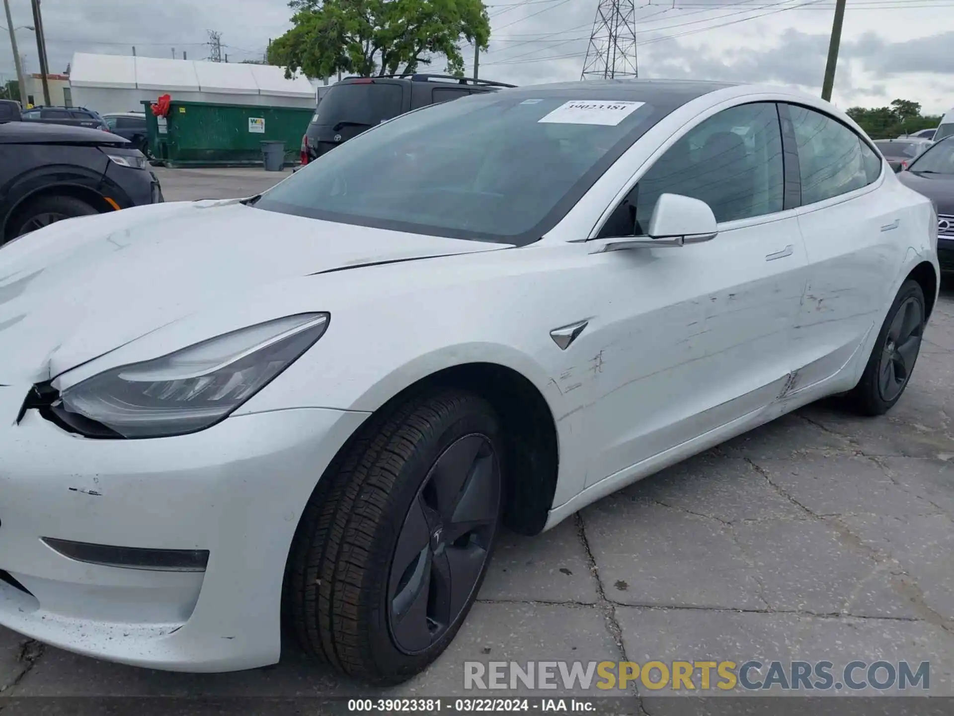 16 Фотография поврежденного автомобиля 5YJ3E1EB3LF619714 TESLA MODEL 3 2020