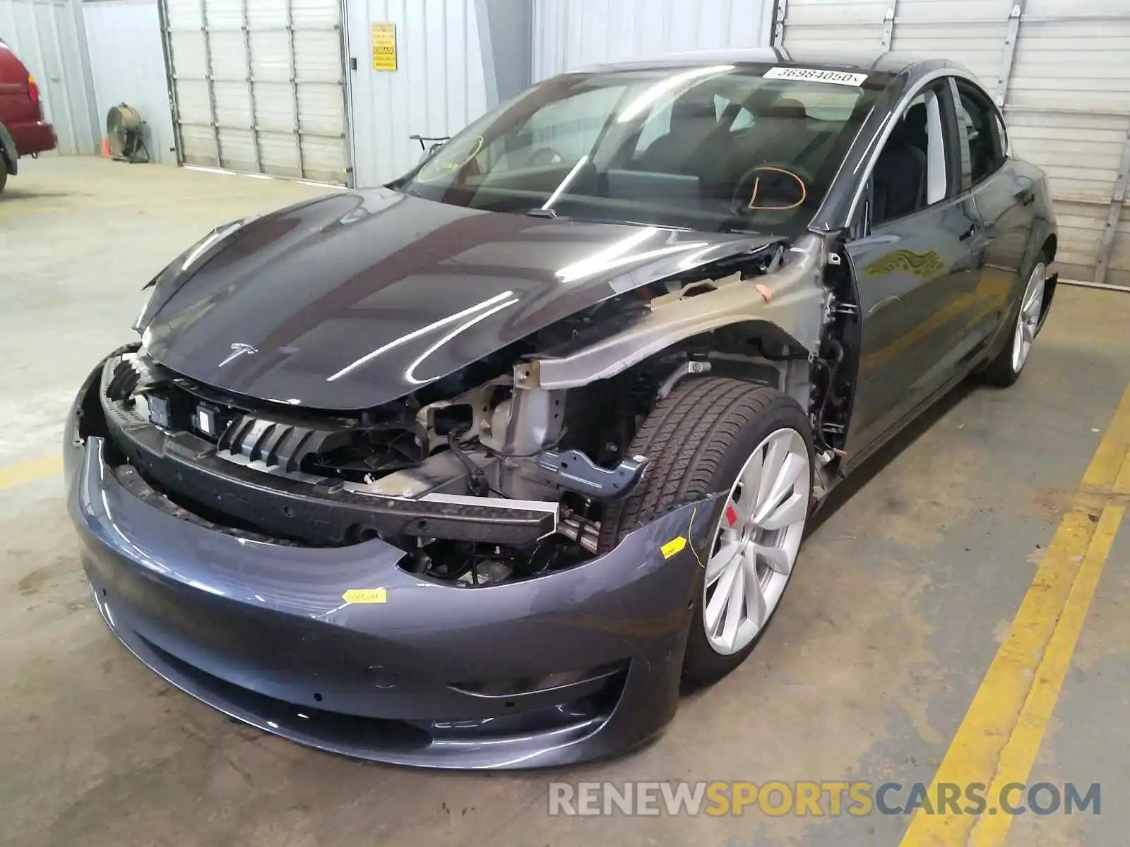 9 Photograph of a damaged car 5YJ3E1EB3LF620166 TESLA MODEL 3 2020