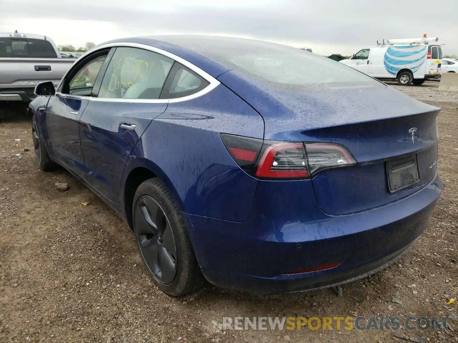 3 Photograph of a damaged car 5YJ3E1EB3LF622001 TESLA MODEL 3 2020