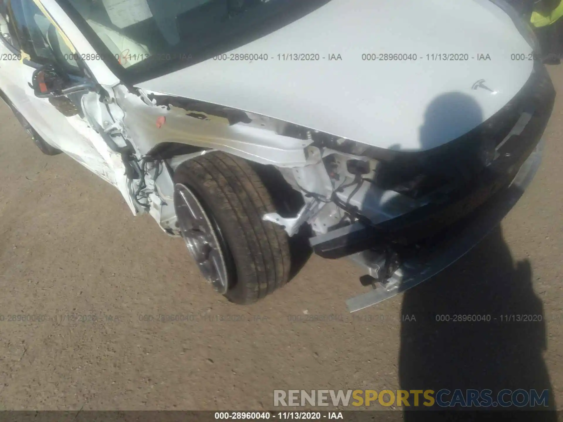 6 Photograph of a damaged car 5YJ3E1EB3LF628669 TESLA MODEL 3 2020