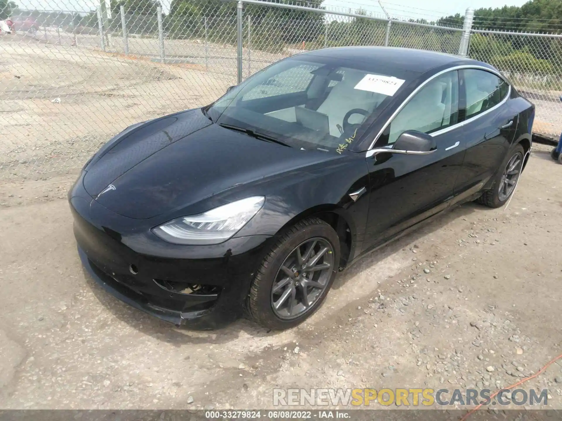 2 Фотография поврежденного автомобиля 5YJ3E1EB3LF639039 TESLA MODEL 3 2020