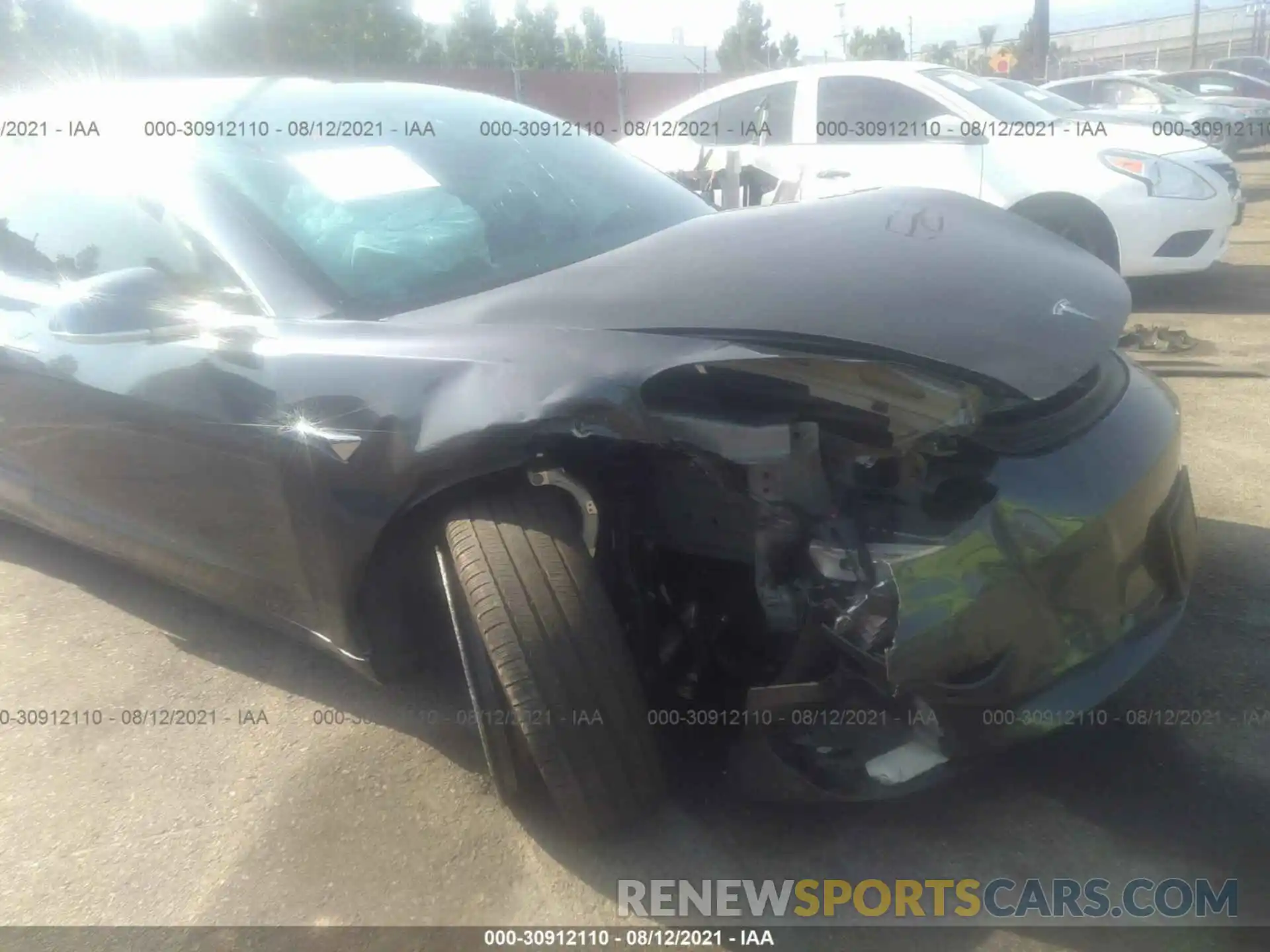 6 Photograph of a damaged car 5YJ3E1EB3LF646203 TESLA MODEL 3 2020