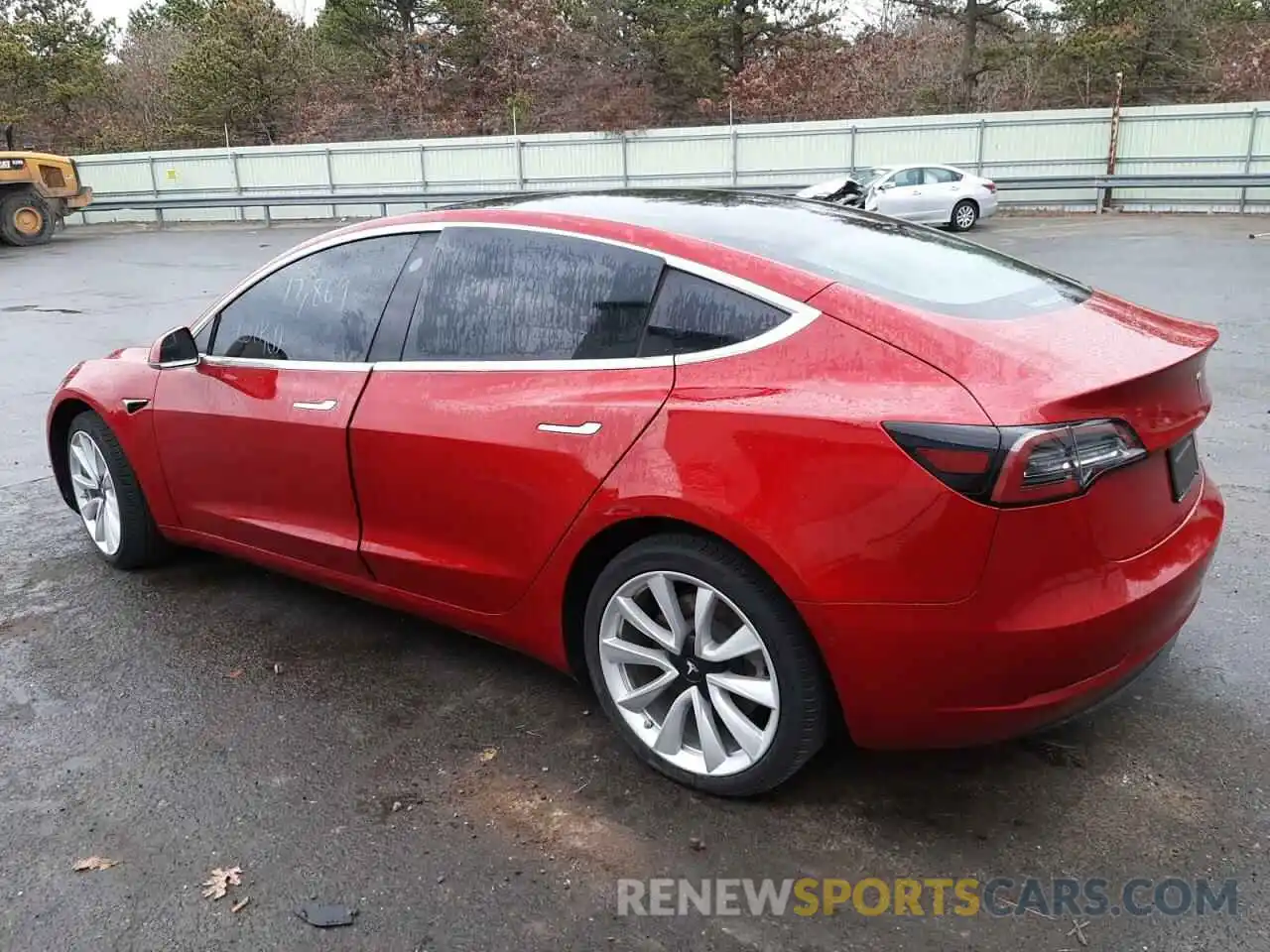 3 Photograph of a damaged car 5YJ3E1EB3LF646573 TESLA MODEL 3 2020