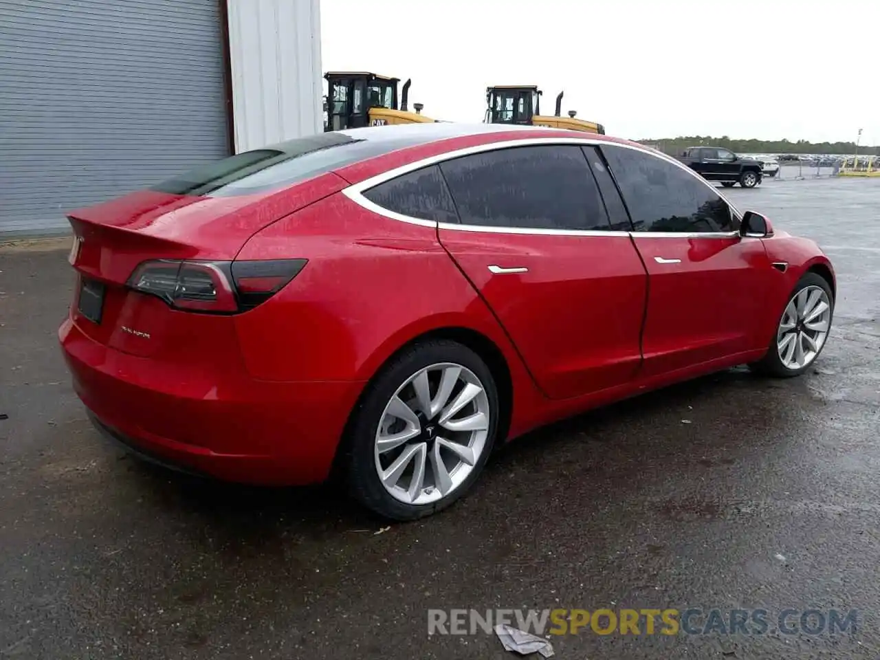 4 Photograph of a damaged car 5YJ3E1EB3LF646573 TESLA MODEL 3 2020