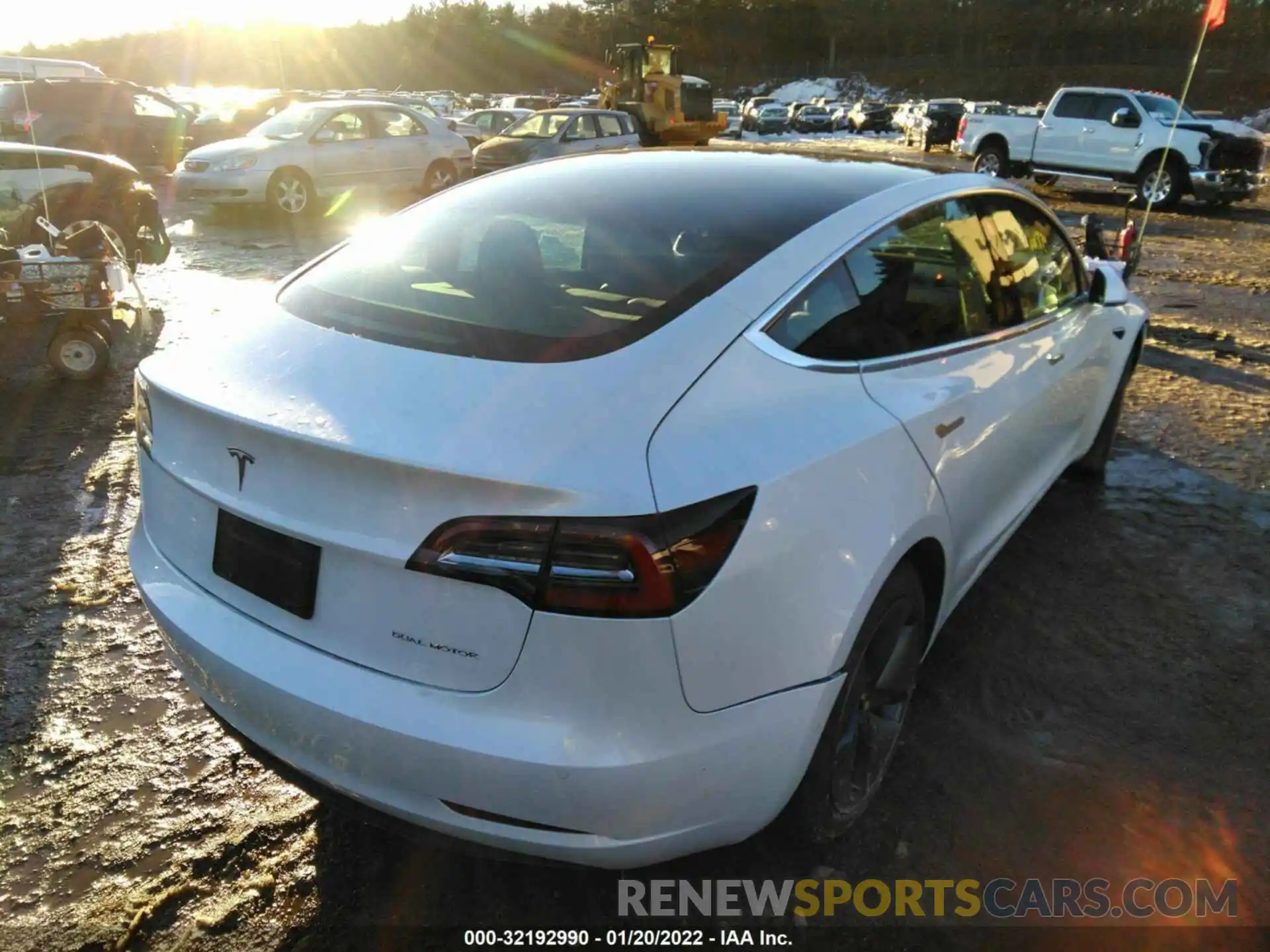 4 Photograph of a damaged car 5YJ3E1EB3LF665219 TESLA MODEL 3 2020