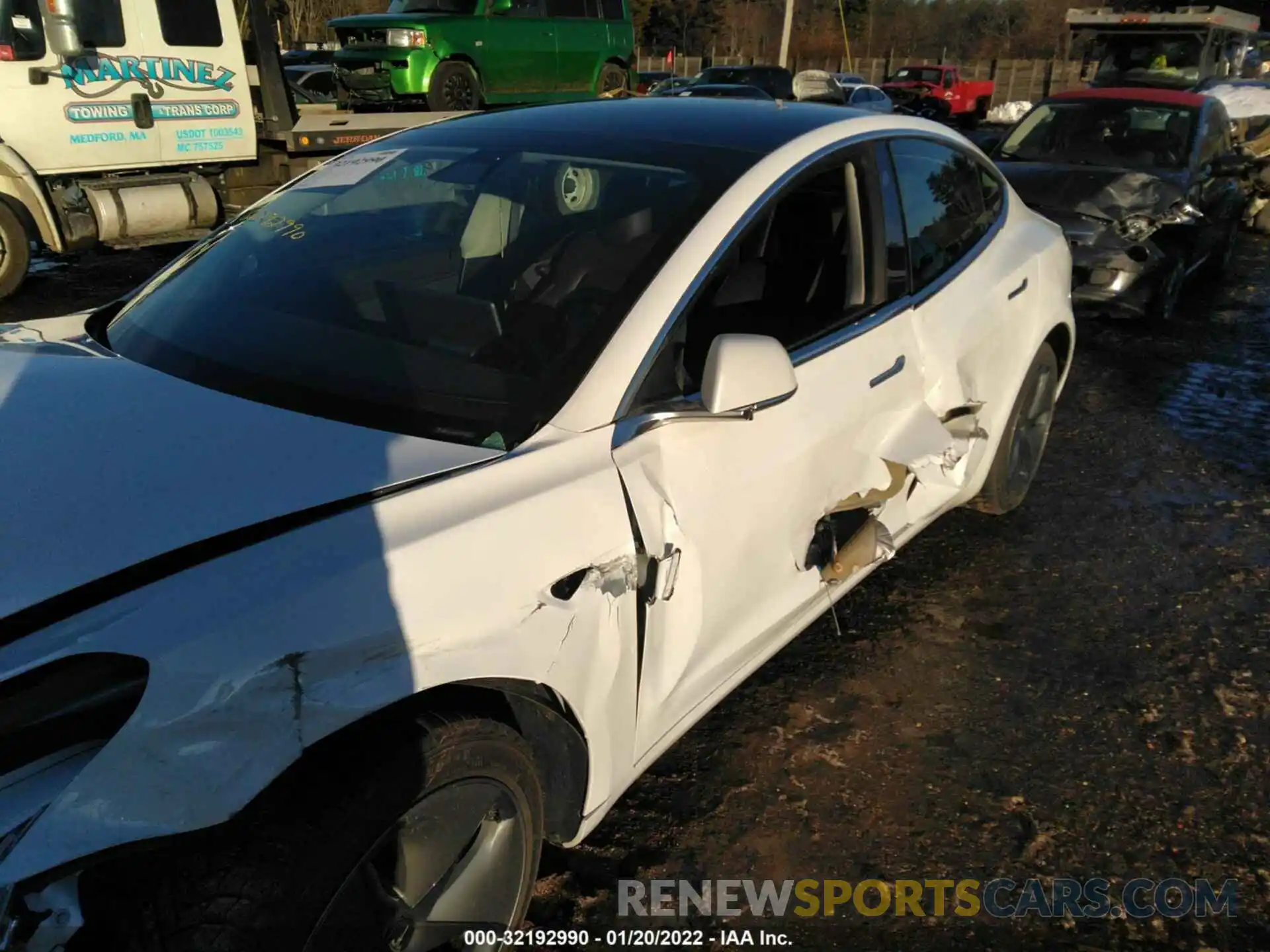 6 Photograph of a damaged car 5YJ3E1EB3LF665219 TESLA MODEL 3 2020