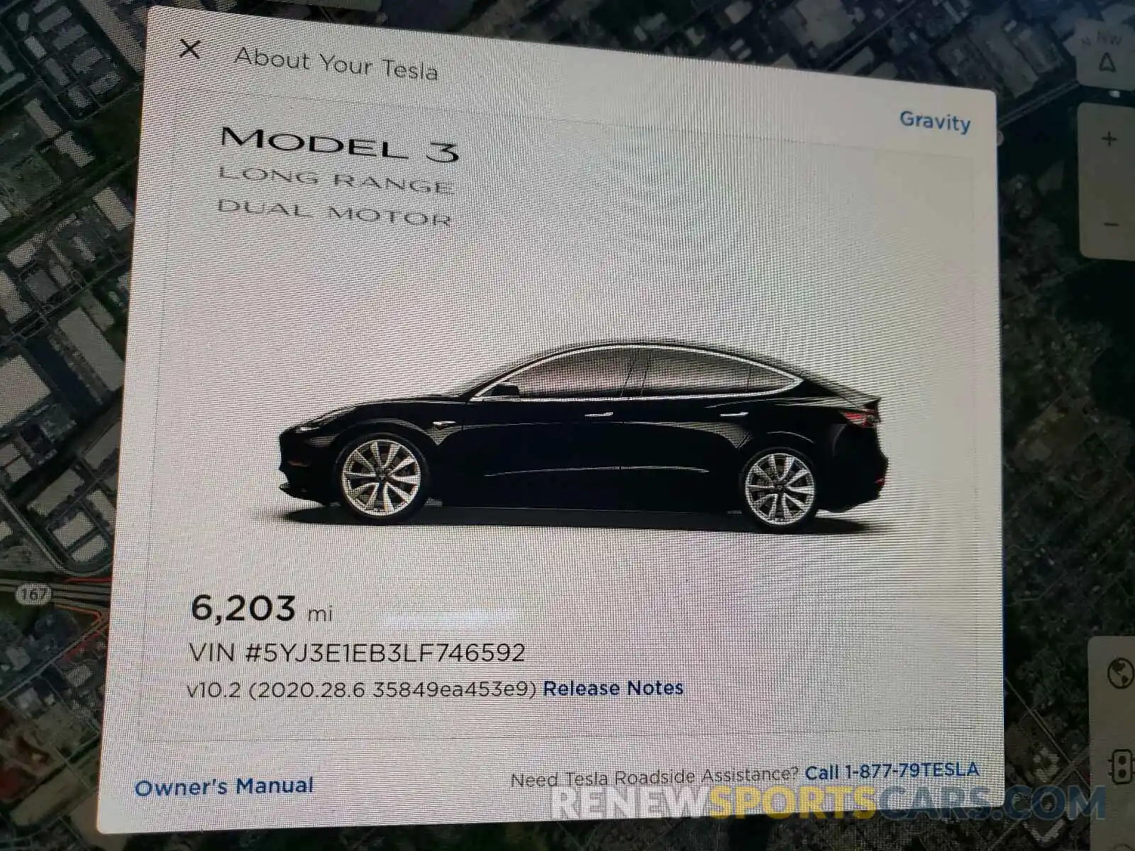 8 Photograph of a damaged car 5YJ3E1EB3LF746592 TESLA MODEL 3 2020