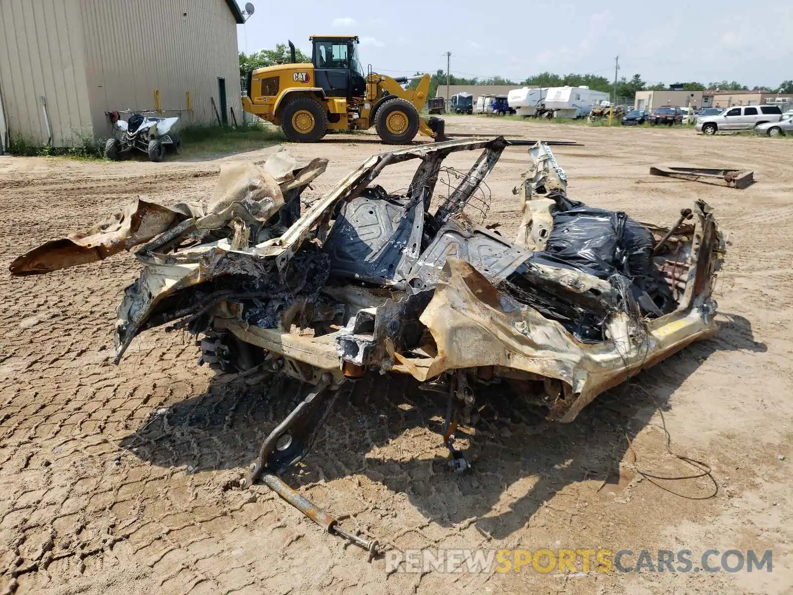 4 Photograph of a damaged car 5YJ3E1EB3LF764087 TESLA MODEL 3 2020