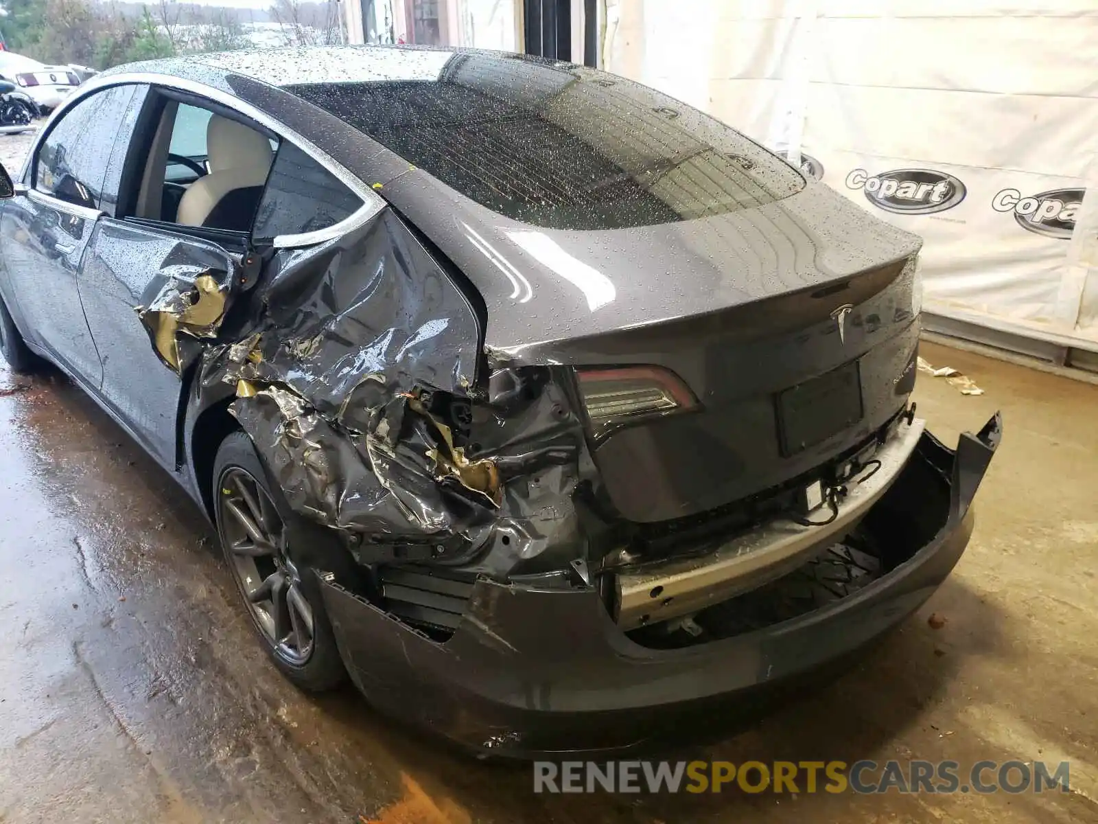 9 Photograph of a damaged car 5YJ3E1EB3LF783190 TESLA MODEL 3 2020