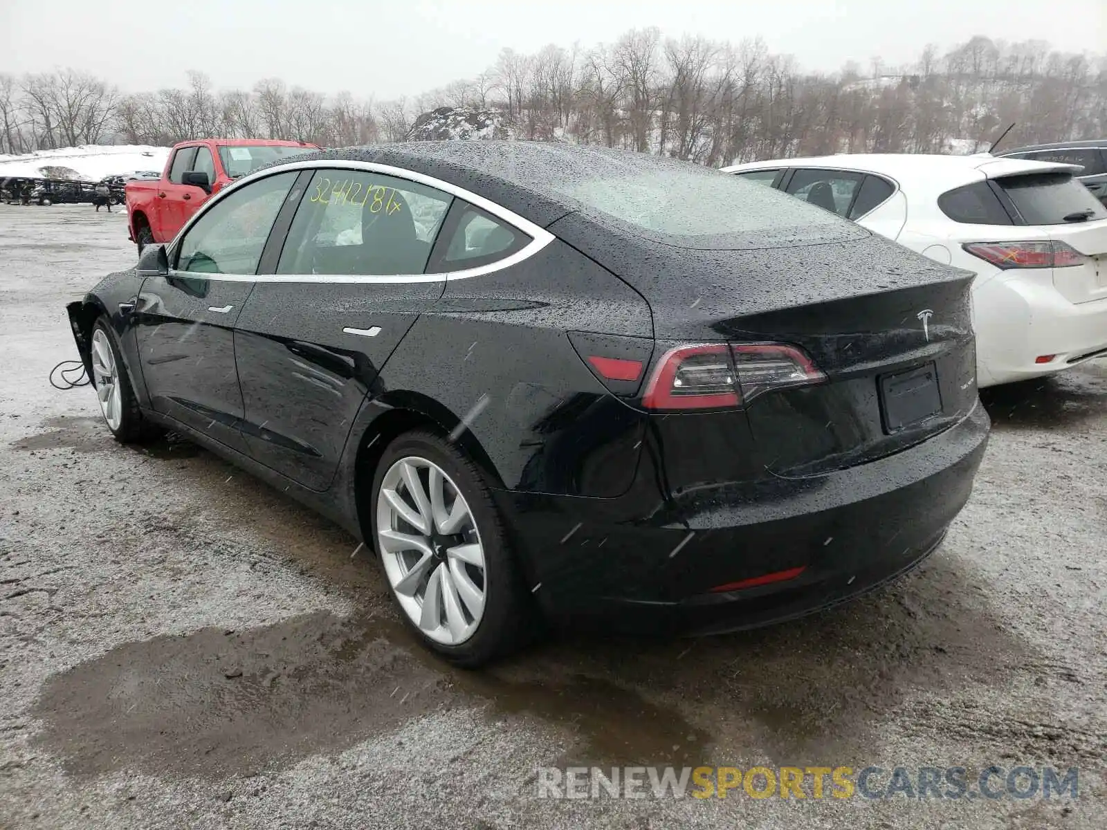 3 Photograph of a damaged car 5YJ3E1EB3LF787370 TESLA MODEL 3 2020