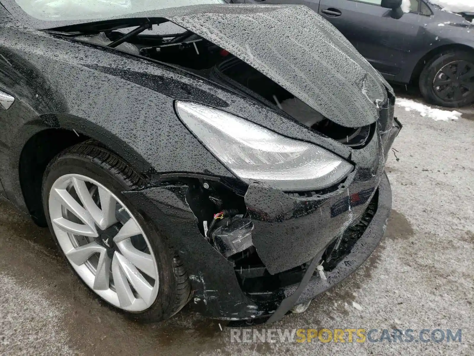 9 Photograph of a damaged car 5YJ3E1EB3LF787370 TESLA MODEL 3 2020