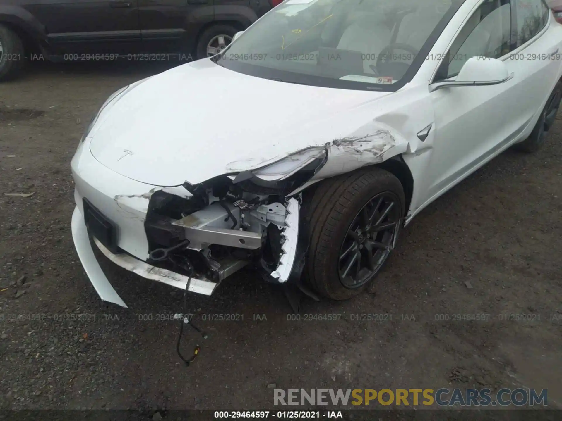 6 Photograph of a damaged car 5YJ3E1EB3LF791340 TESLA MODEL 3 2020