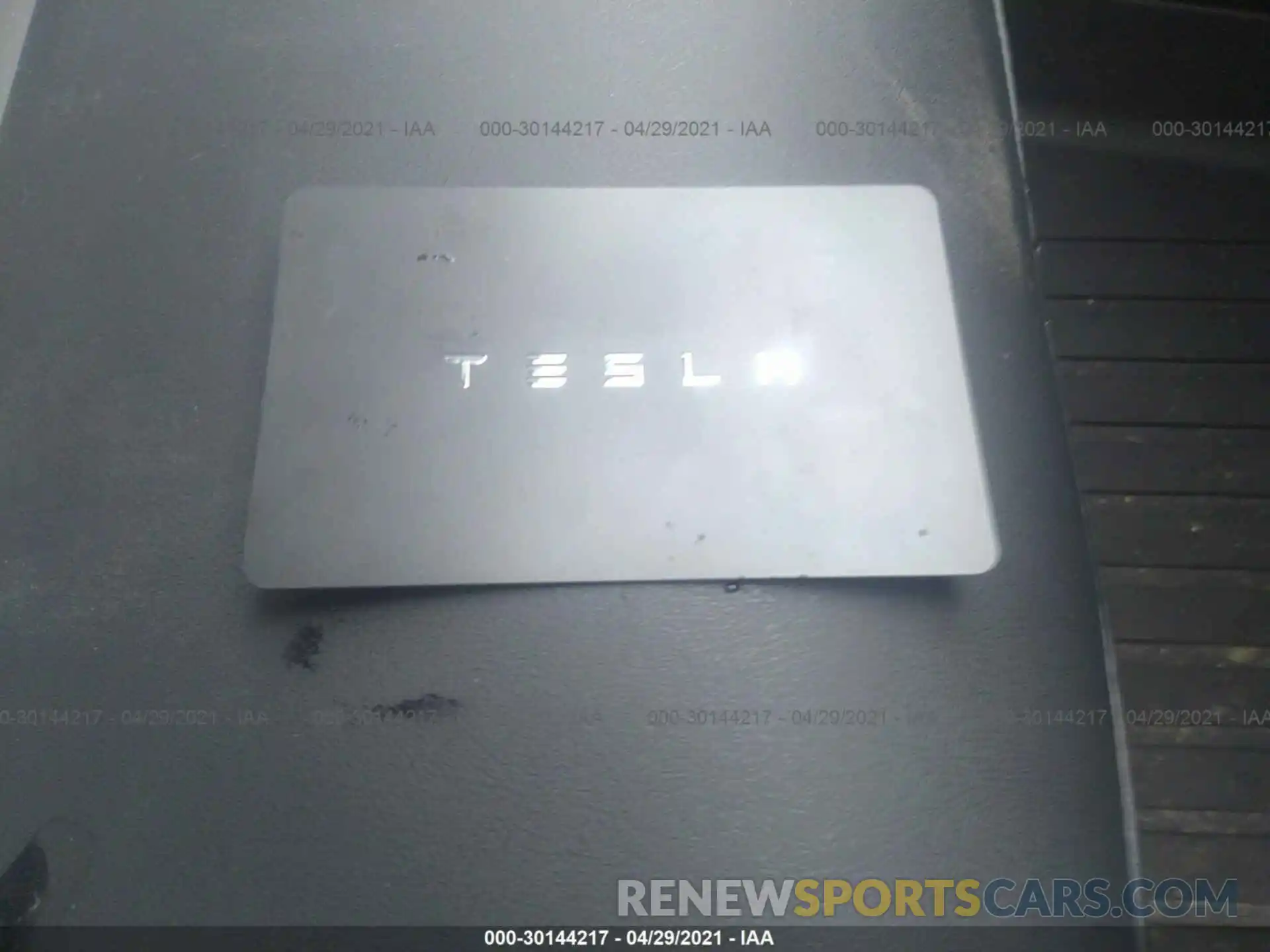 11 Photograph of a damaged car 5YJ3E1EB3LF793573 TESLA MODEL 3 2020