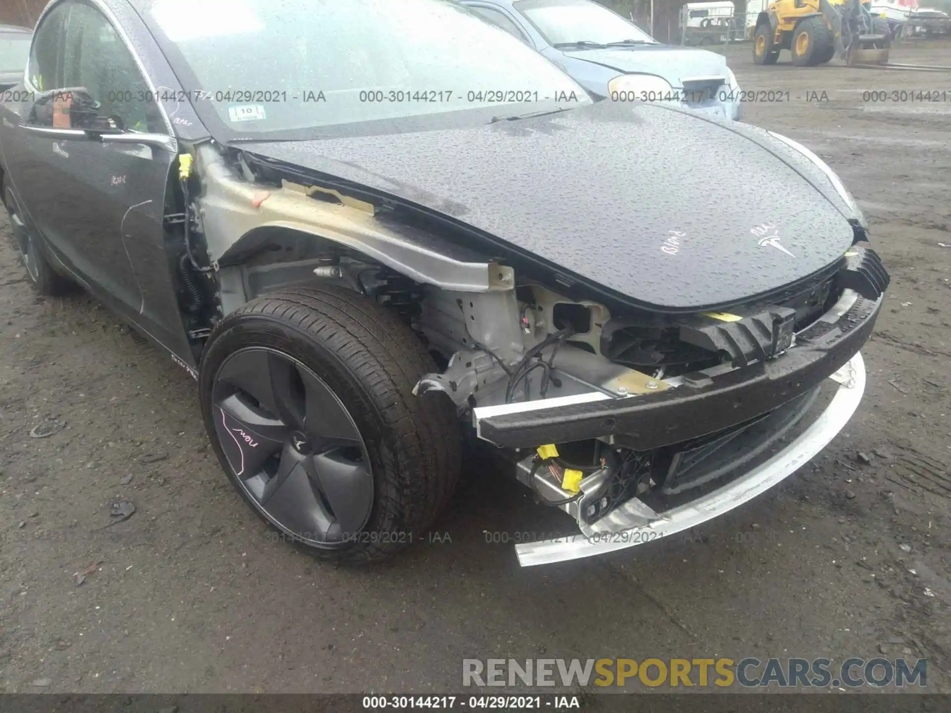 6 Photograph of a damaged car 5YJ3E1EB3LF793573 TESLA MODEL 3 2020