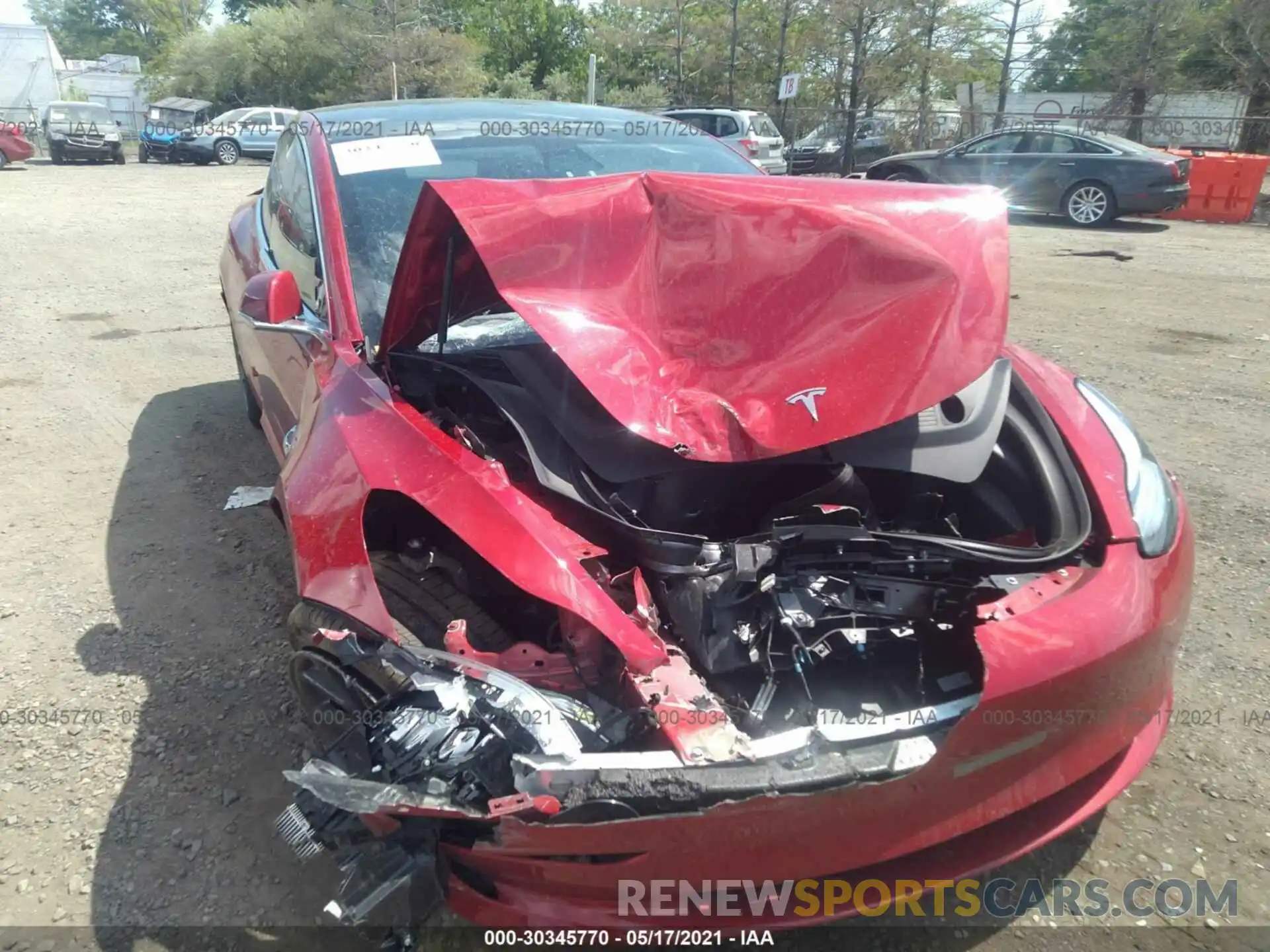 6 Photograph of a damaged car 5YJ3E1EB3LF794884 TESLA MODEL 3 2020