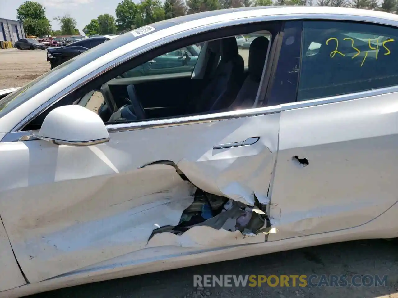 9 Photograph of a damaged car 5YJ3E1EB4LF512235 TESLA MODEL 3 2020