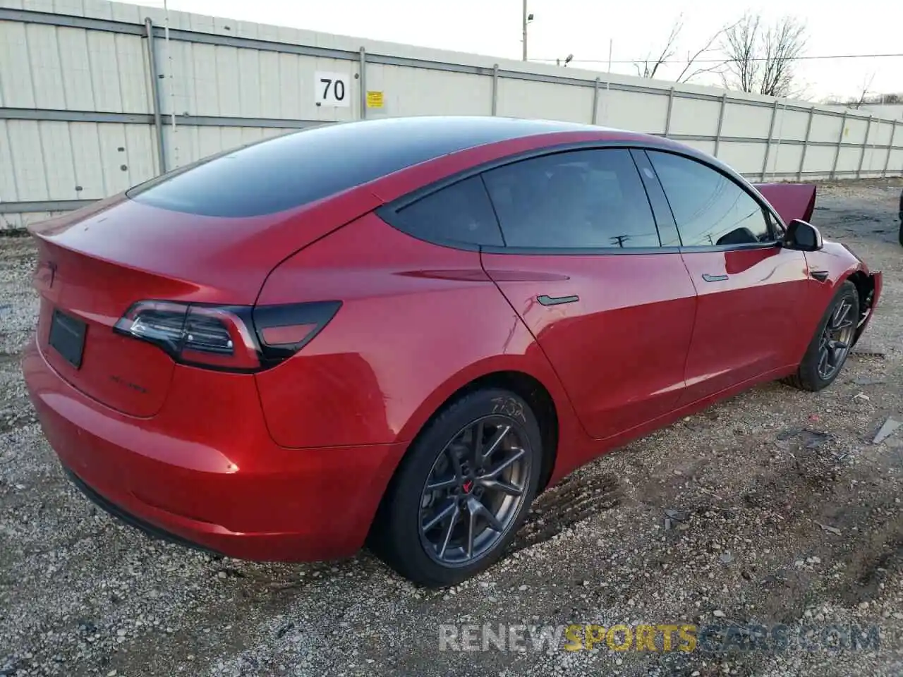 4 Фотография поврежденного автомобиля 5YJ3E1EB4LF606874 TESLA MODEL 3 2020