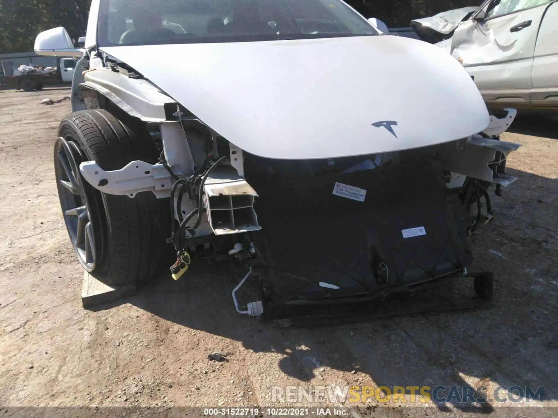 6 Photograph of a damaged car 5YJ3E1EB4LF618409 TESLA MODEL 3 2020