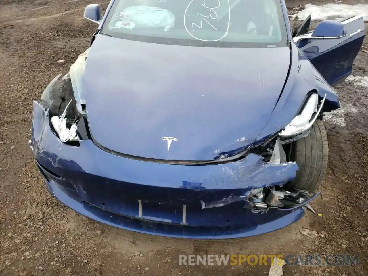 7 Photograph of a damaged car 5YJ3E1EB4LF636277 TESLA MODEL 3 2020