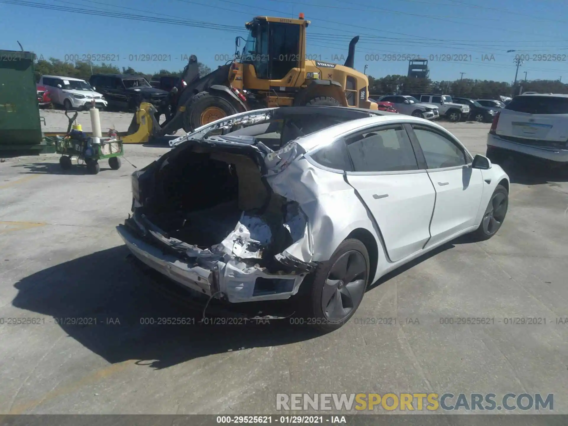 6 Photograph of a damaged car 5YJ3E1EB4LF637610 TESLA MODEL 3 2020