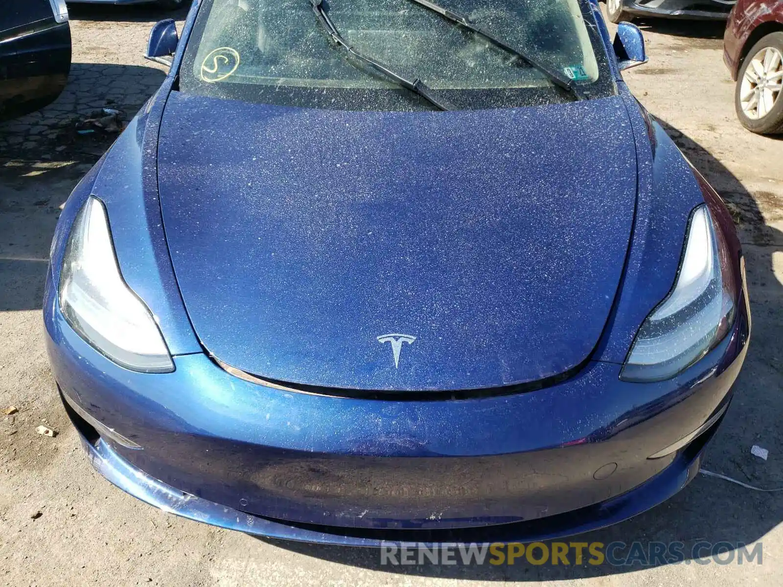 7 Photograph of a damaged car 5YJ3E1EB4LF646369 TESLA MODEL 3 2020