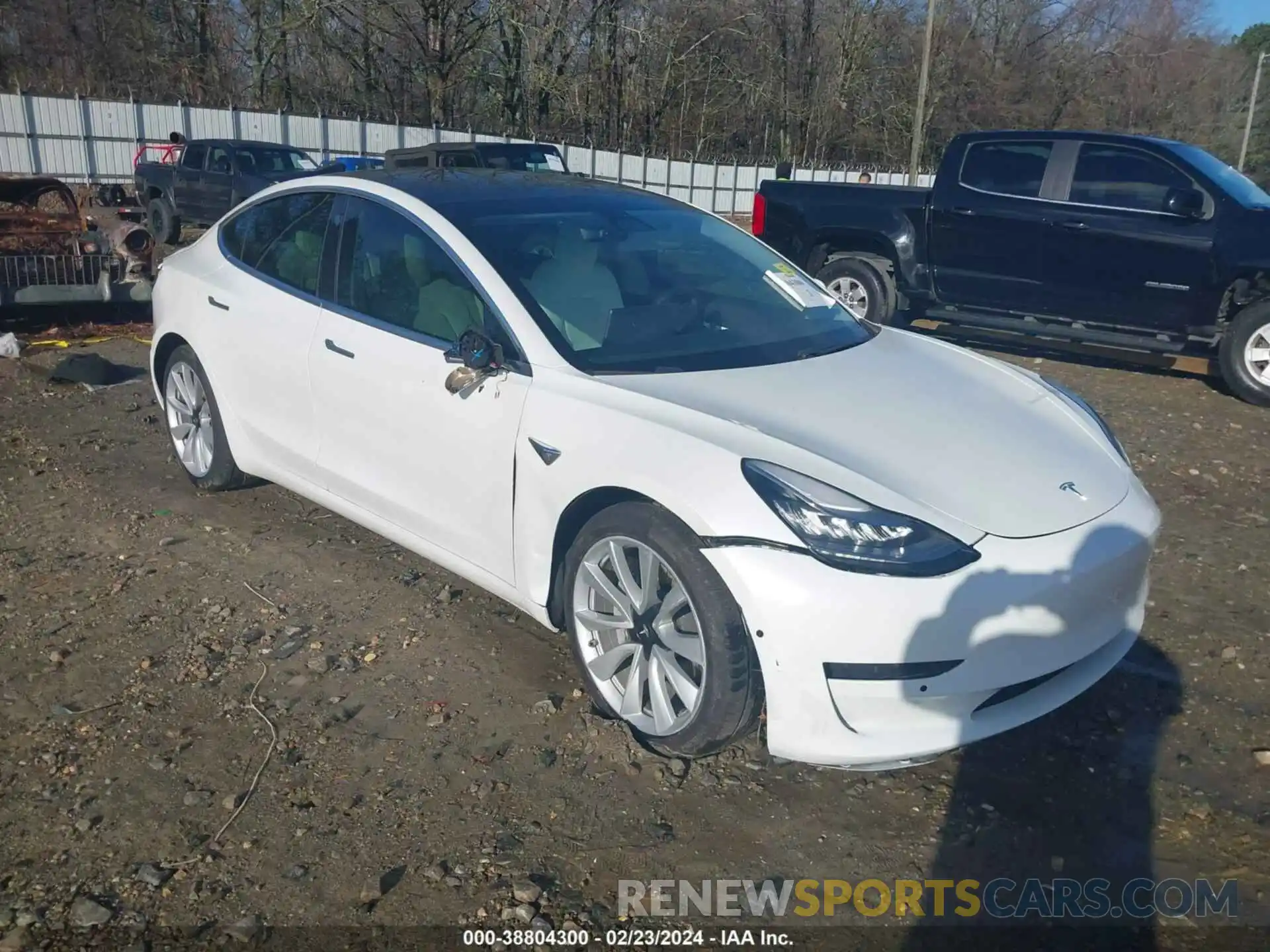 19 Photograph of a damaged car 5YJ3E1EB4LF712953 TESLA MODEL 3 2020