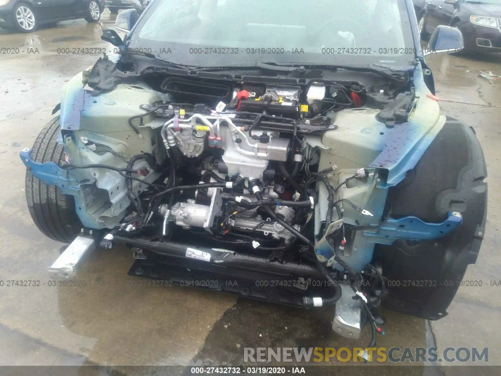 6 Фотография поврежденного автомобиля 5YJ3E1EB5LF617432 TESLA MODEL 3 2020