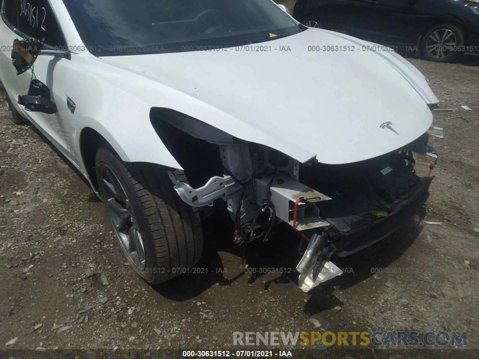 6 Photograph of a damaged car 5YJ3E1EB5LF618421 TESLA MODEL 3 2020