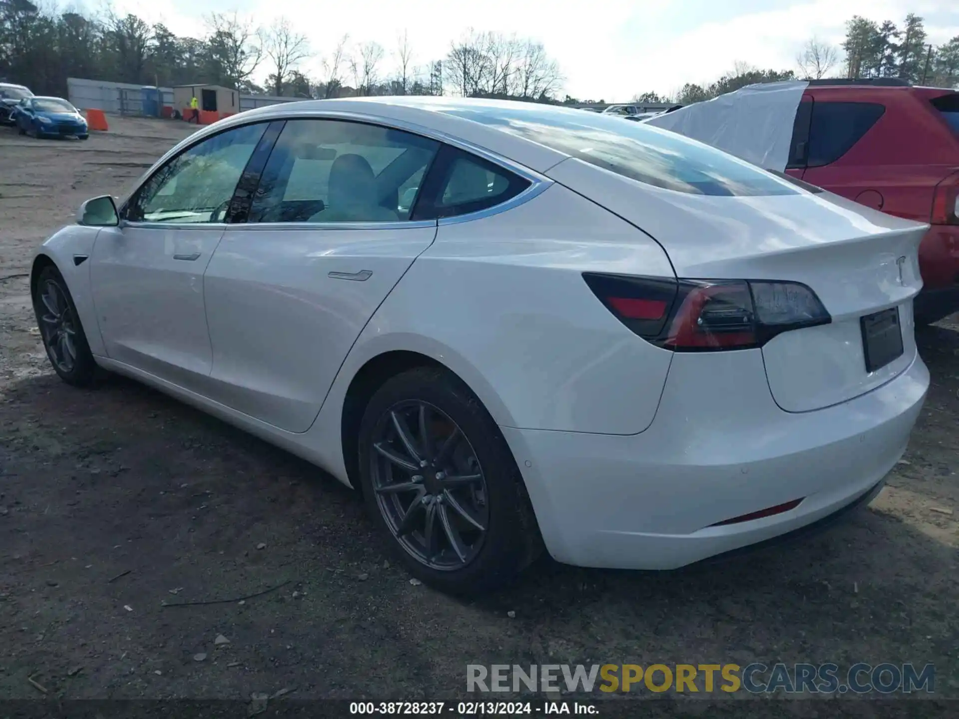 3 Фотография поврежденного автомобиля 5YJ3E1EB5LF622887 TESLA MODEL 3 2020