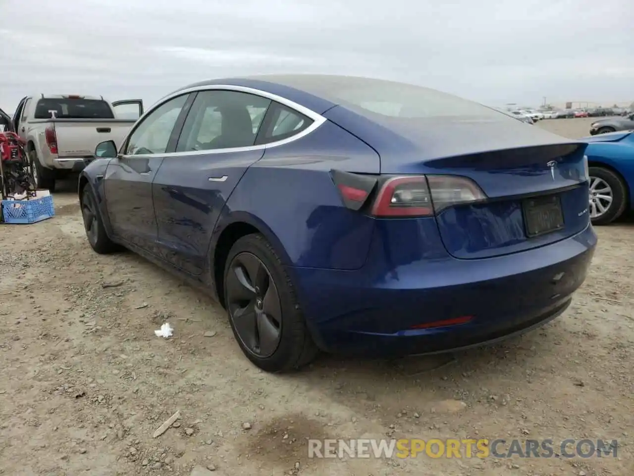 3 Photograph of a damaged car 5YJ3E1EB5LF636305 TESLA MODEL 3 2020