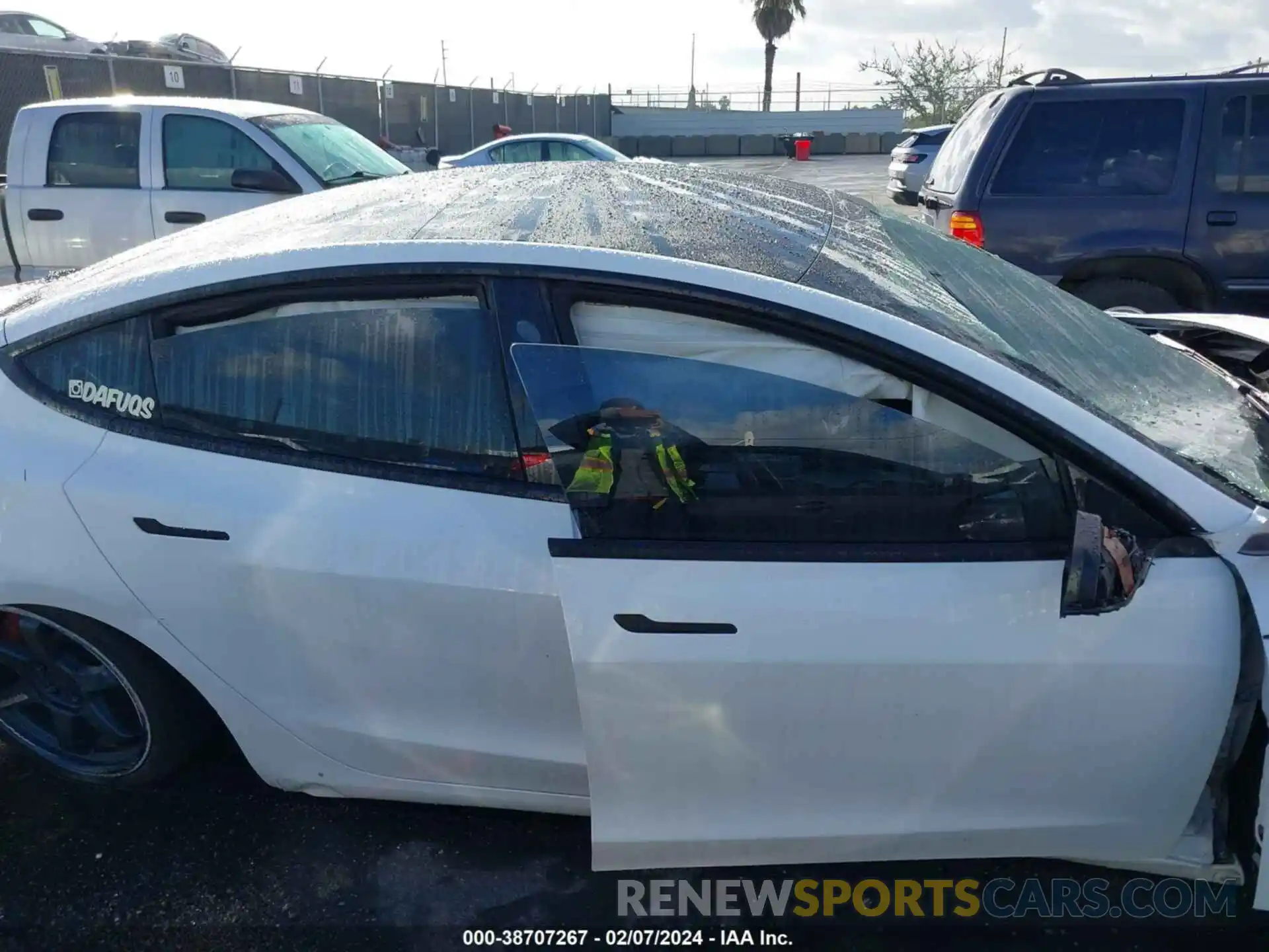 13 Photograph of a damaged car 5YJ3E1EB5LF665853 TESLA MODEL 3 2020