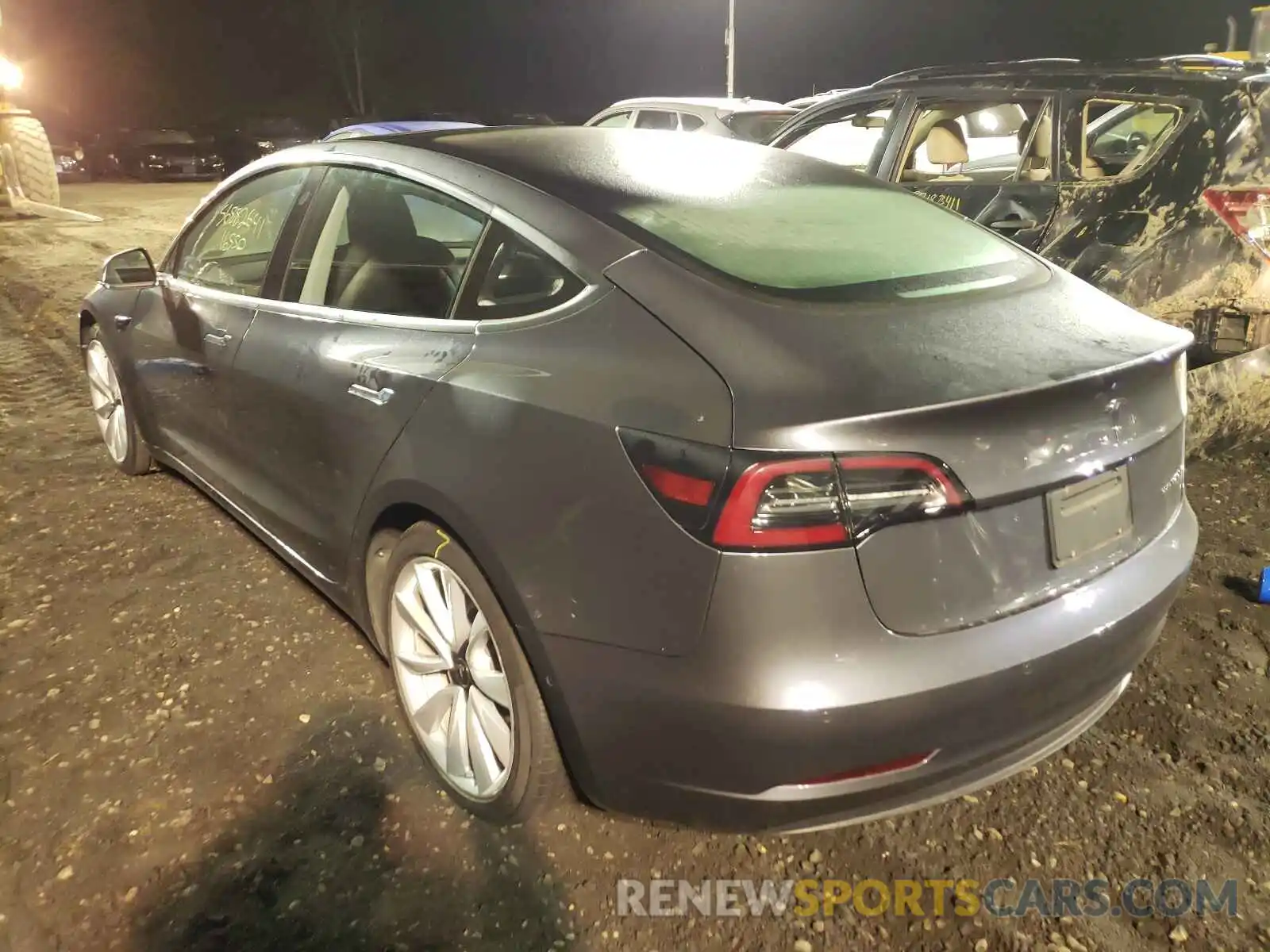 3 Фотография поврежденного автомобиля 5YJ3E1EB5LF666730 TESLA MODEL 3 2020