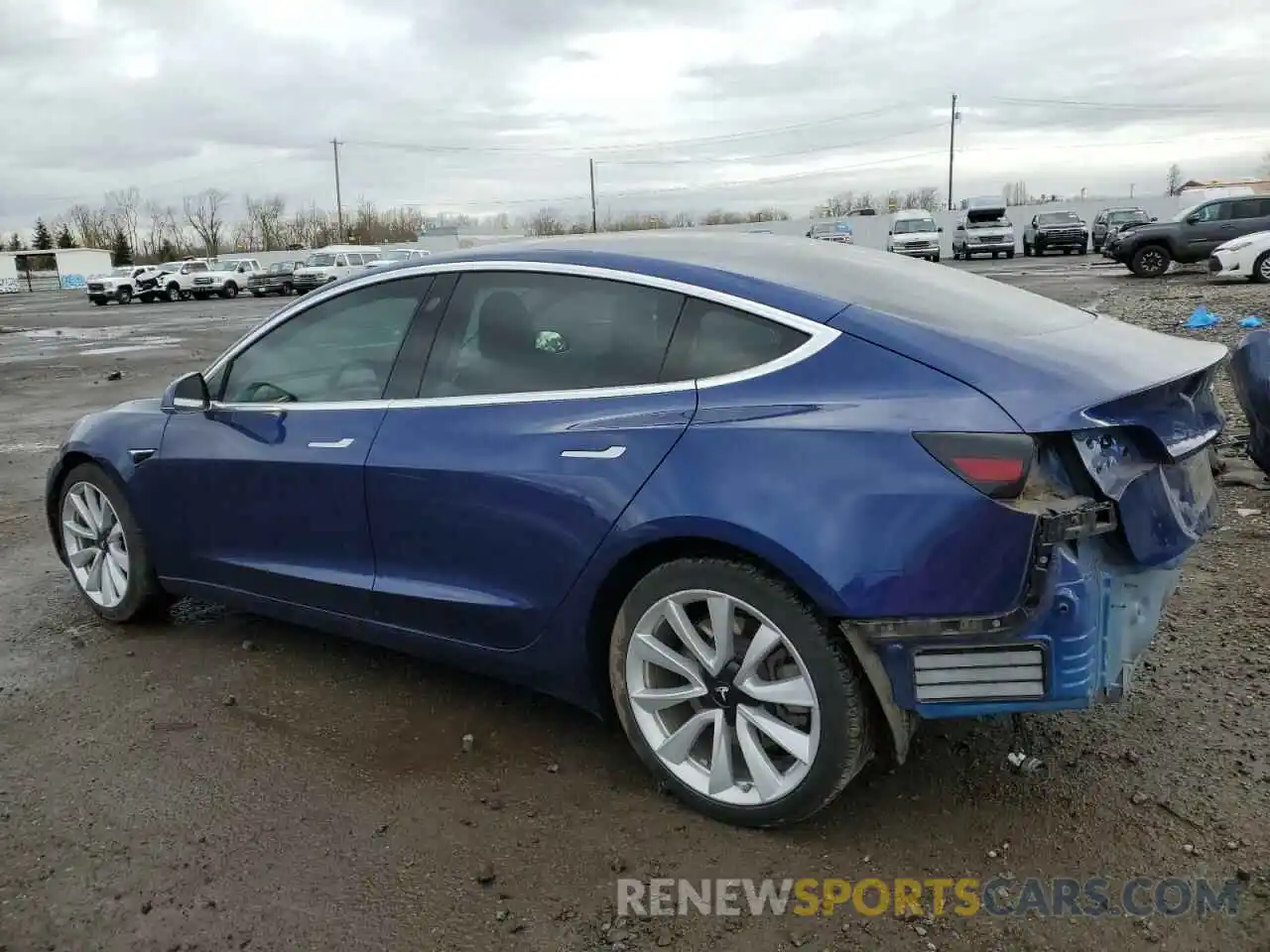 2 Фотография поврежденного автомобиля 5YJ3E1EB5LF712122 TESLA MODEL 3 2020