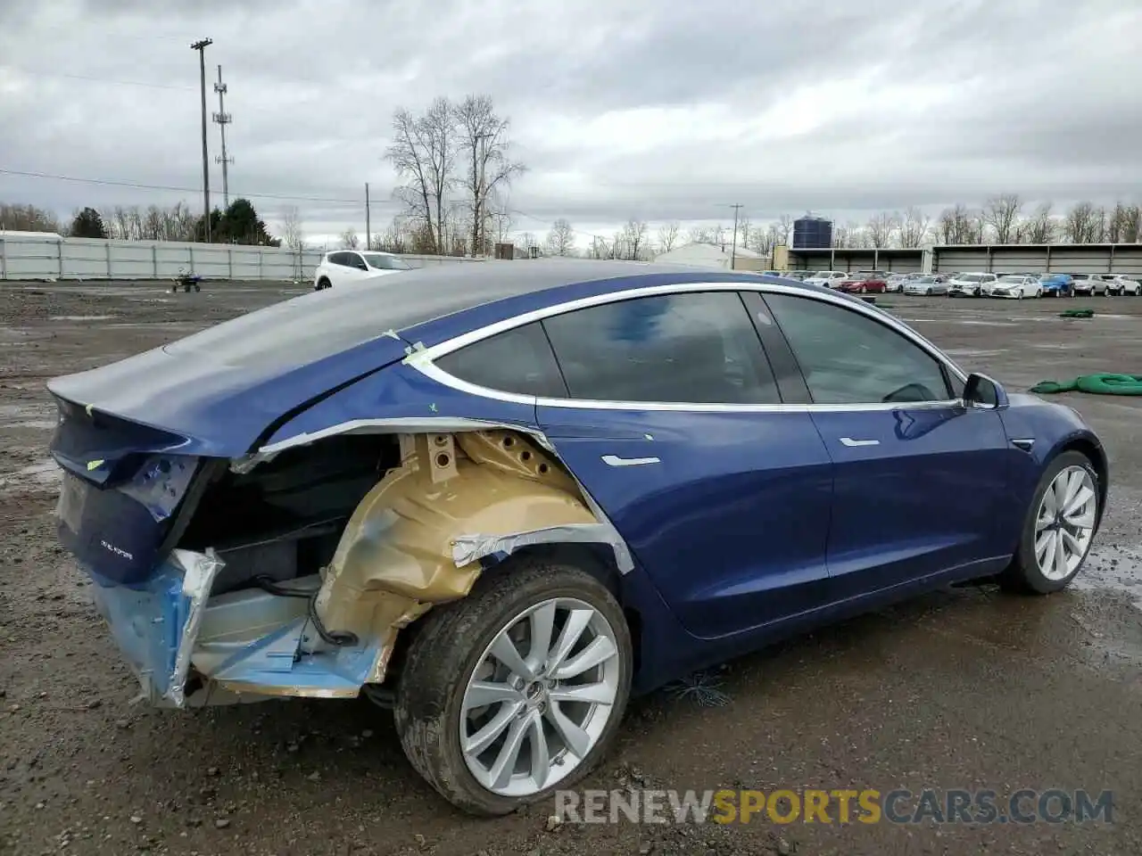 3 Фотография поврежденного автомобиля 5YJ3E1EB5LF712122 TESLA MODEL 3 2020