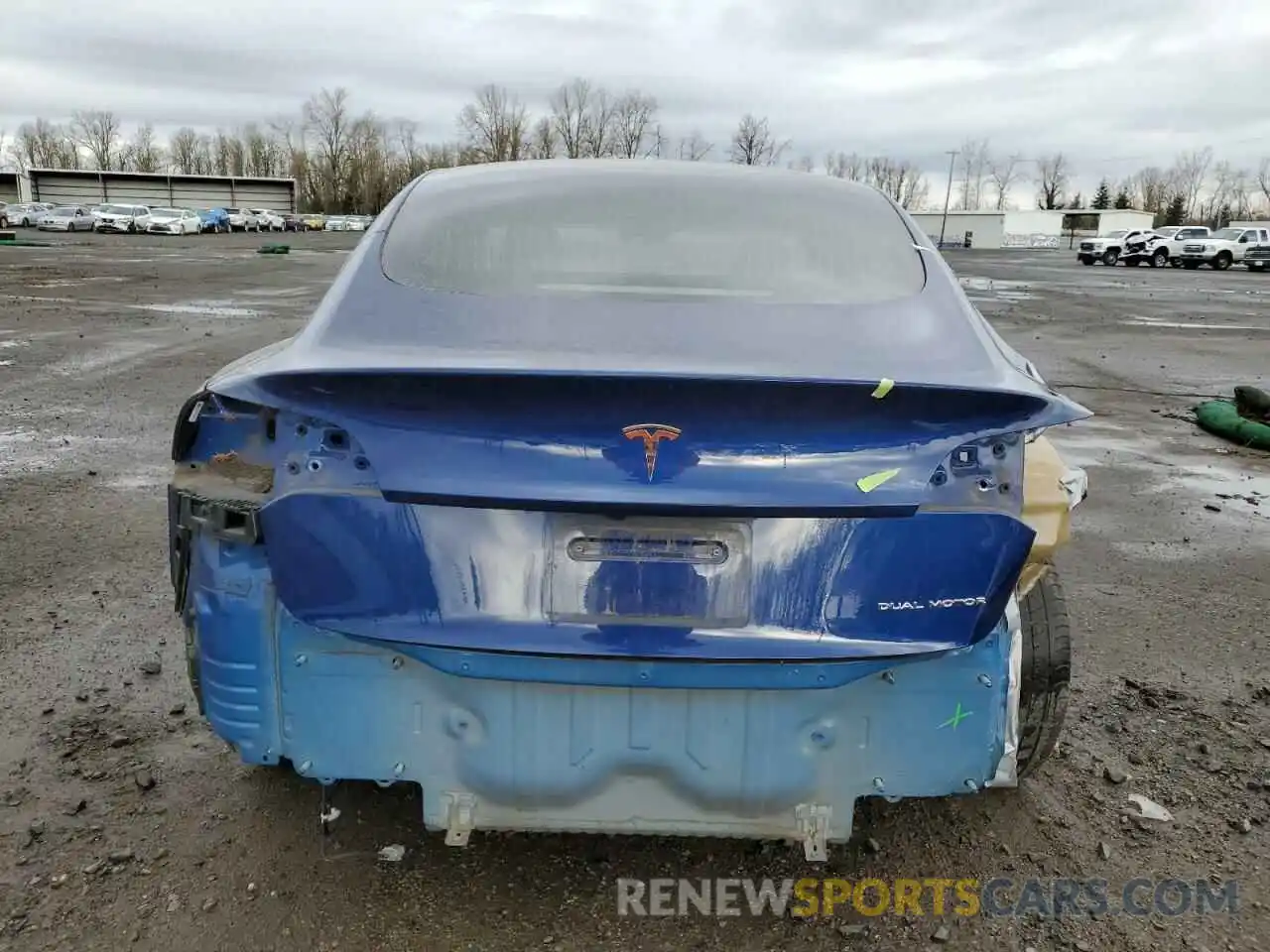 6 Фотография поврежденного автомобиля 5YJ3E1EB5LF712122 TESLA MODEL 3 2020