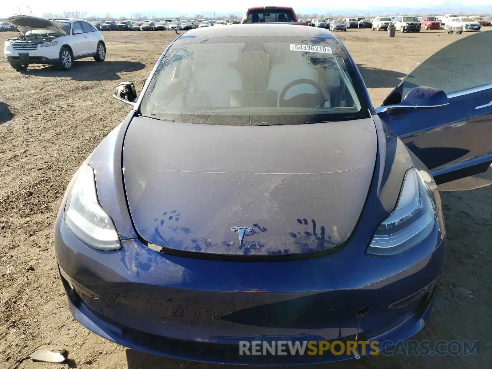 7 Photograph of a damaged car 5YJ3E1EB5LF742236 TESLA MODEL 3 2020