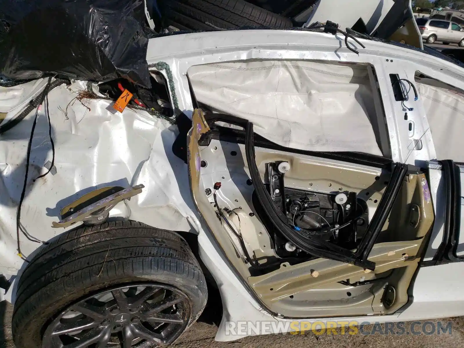 6 Photograph of a damaged car 5YJ3E1EB5LF744424 TESLA MODEL 3 2020