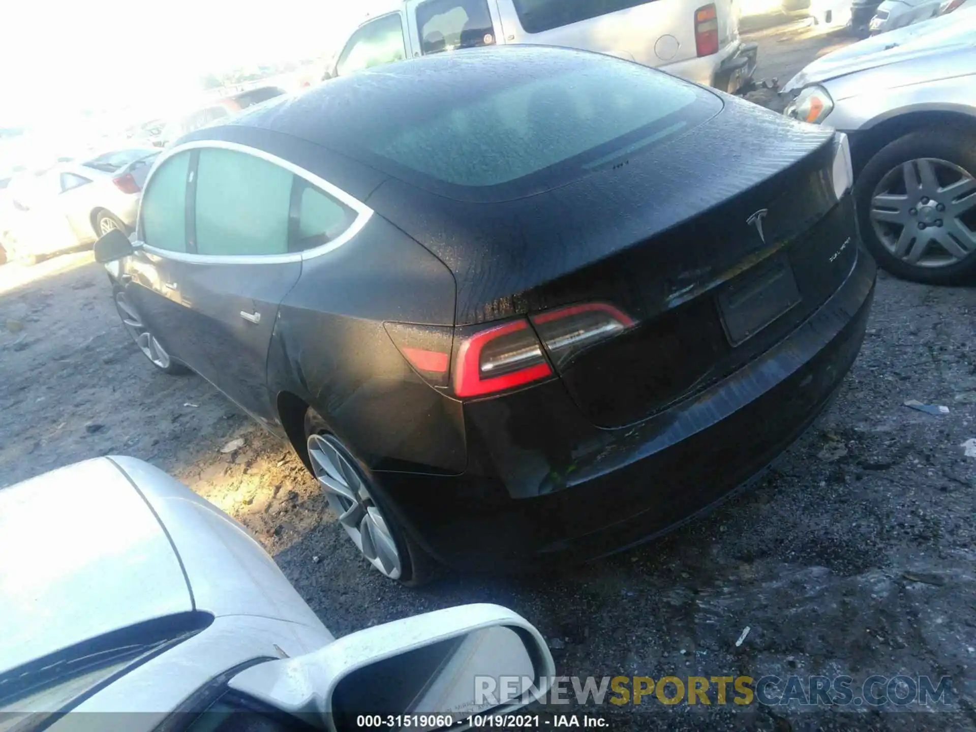 3 Photograph of a damaged car 5YJ3E1EB5LF790822 TESLA MODEL 3 2020