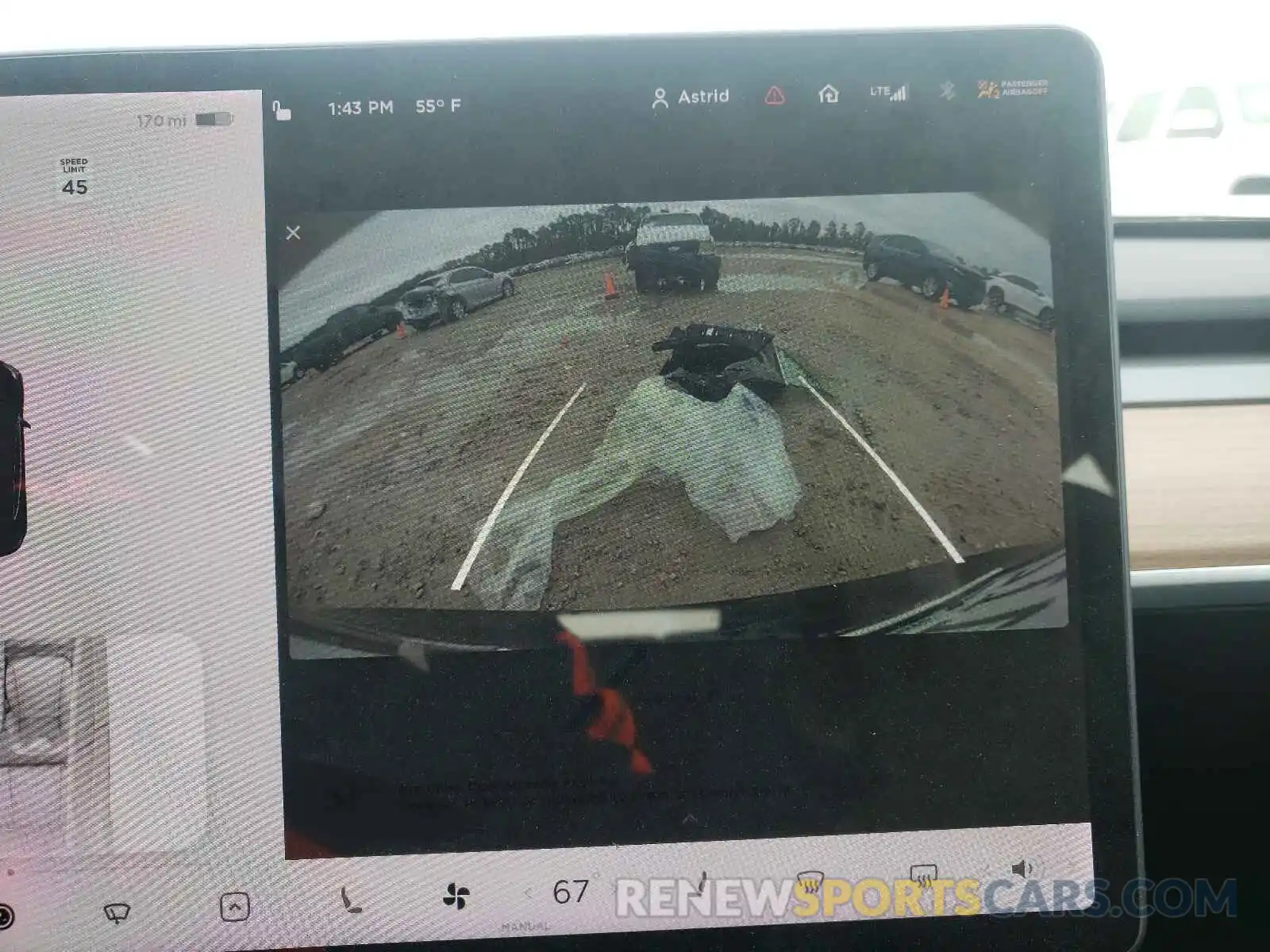 9 Photograph of a damaged car 5YJ3E1EB5LF795311 TESLA MODEL 3 2020