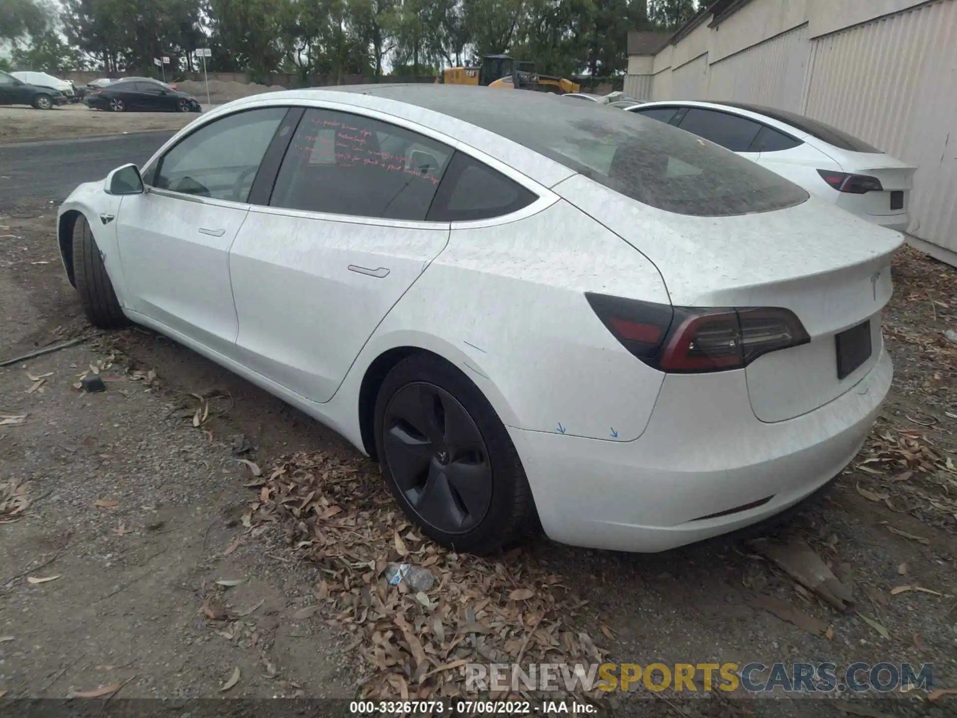 3 Фотография поврежденного автомобиля 5YJ3E1EB5LF800488 TESLA MODEL 3 2020