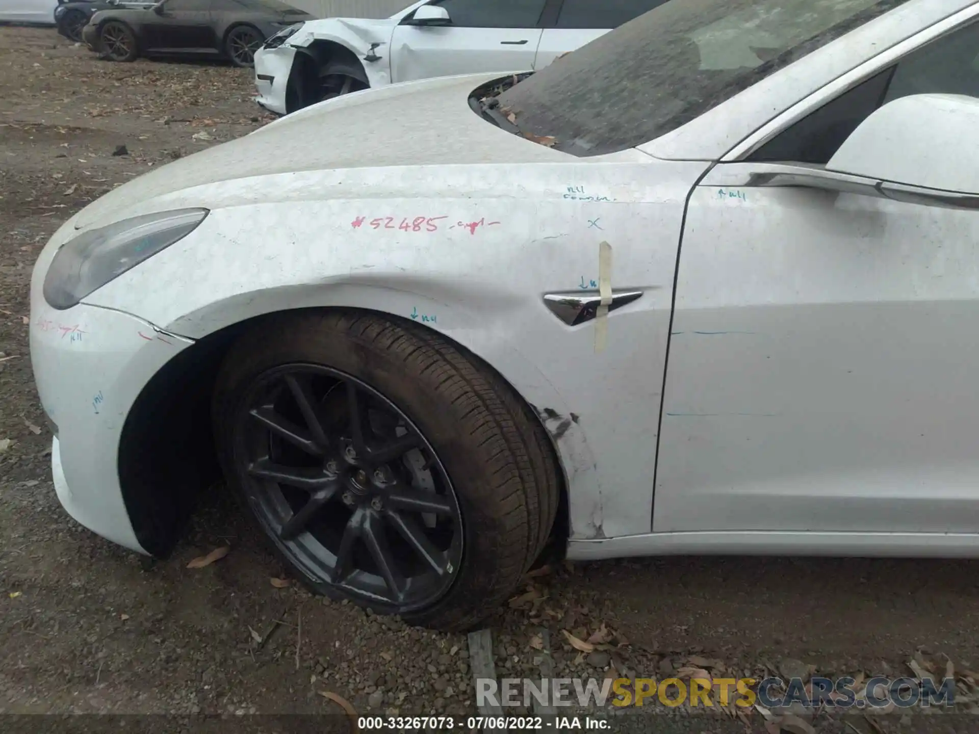 6 Photograph of a damaged car 5YJ3E1EB5LF800488 TESLA MODEL 3 2020