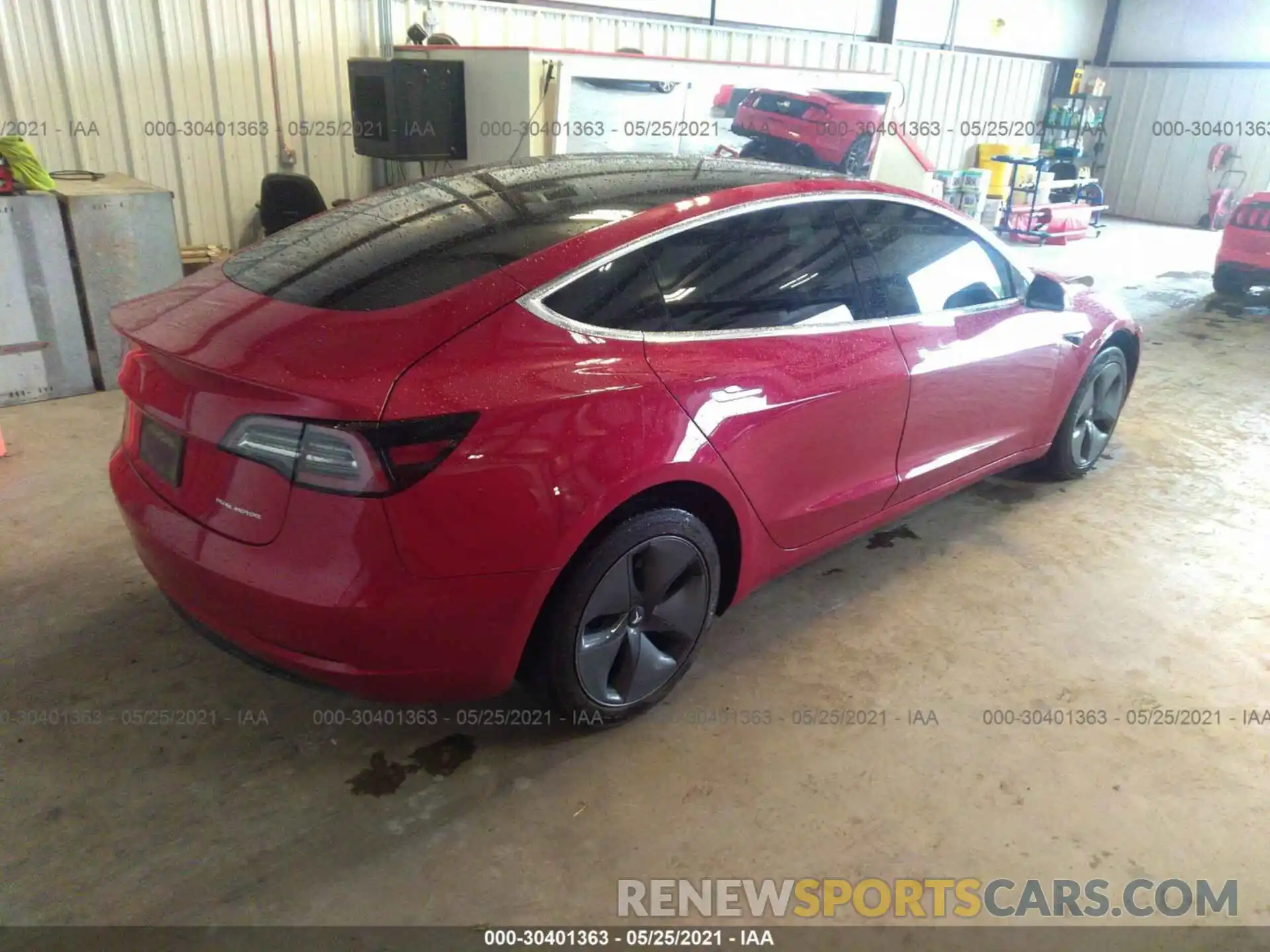 4 Photograph of a damaged car 5YJ3E1EB5LF800863 TESLA MODEL 3 2020