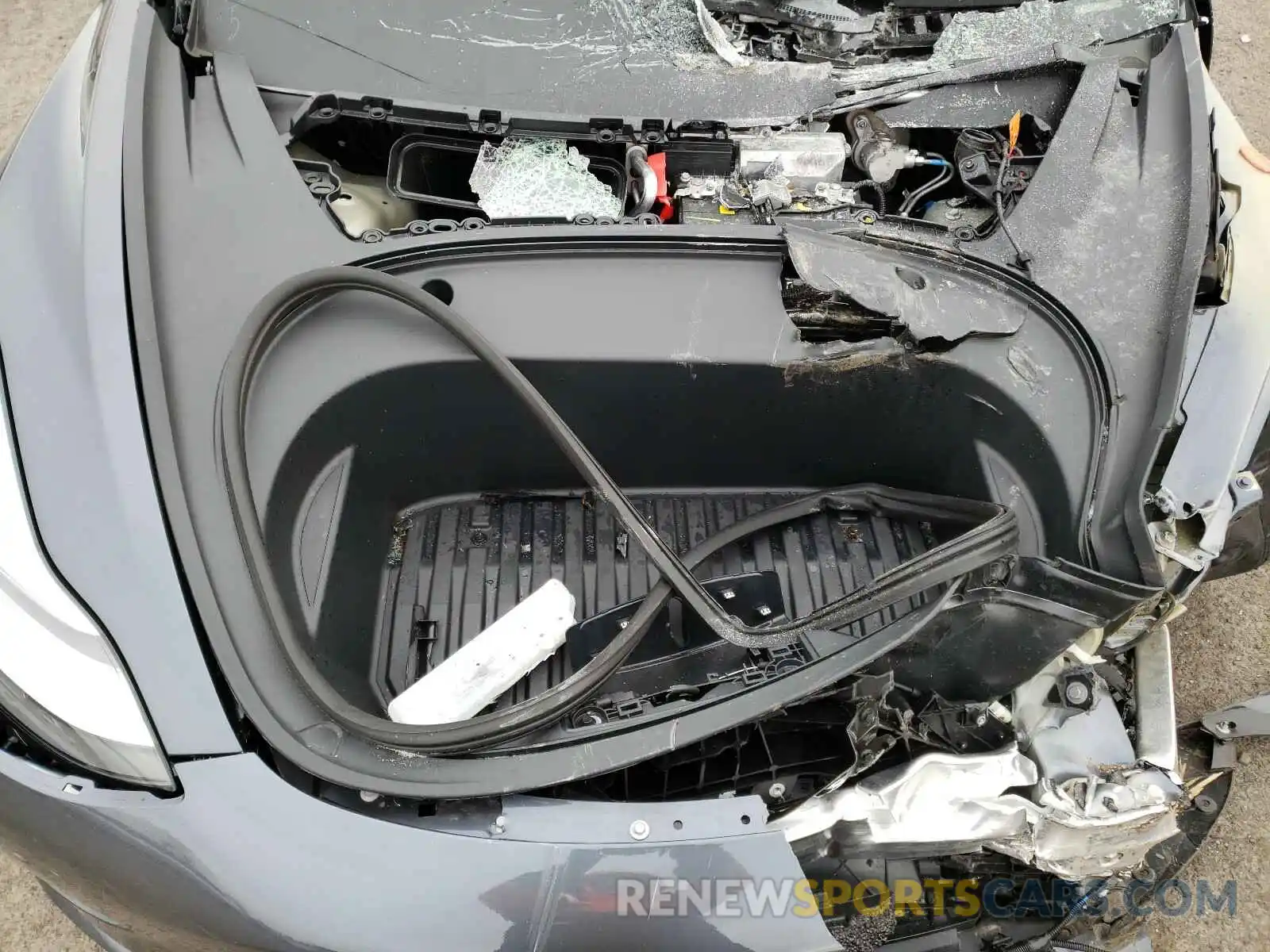 7 Photograph of a damaged car 5YJ3E1EB5LF801219 TESLA MODEL 3 2020