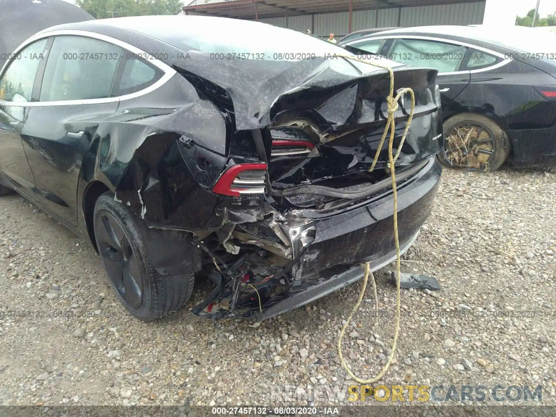 6 Фотография поврежденного автомобиля 5YJ3E1EB6LF521471 TESLA MODEL 3 2020