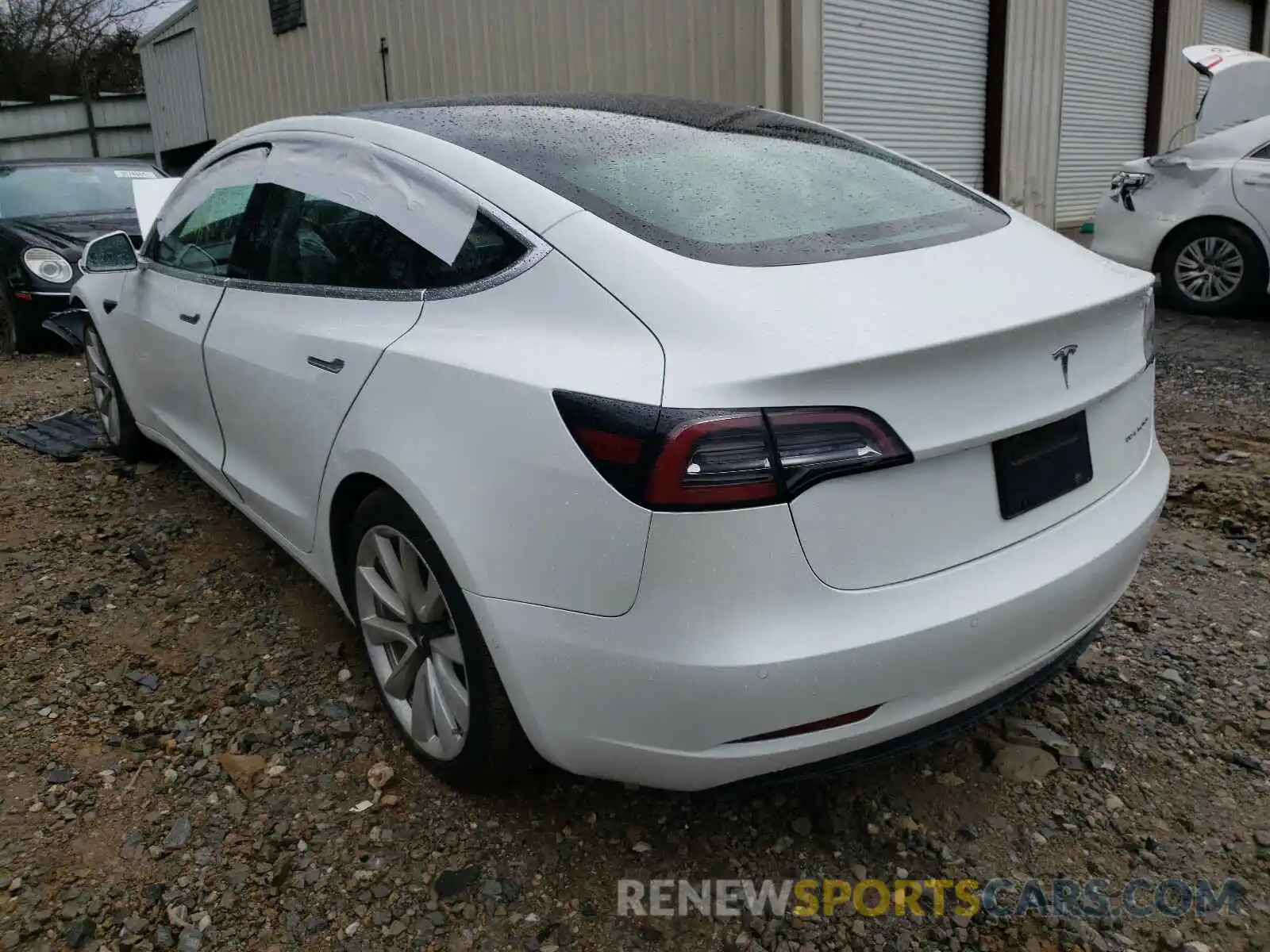 3 Photograph of a damaged car 5YJ3E1EB6LF621022 TESLA MODEL 3 2020