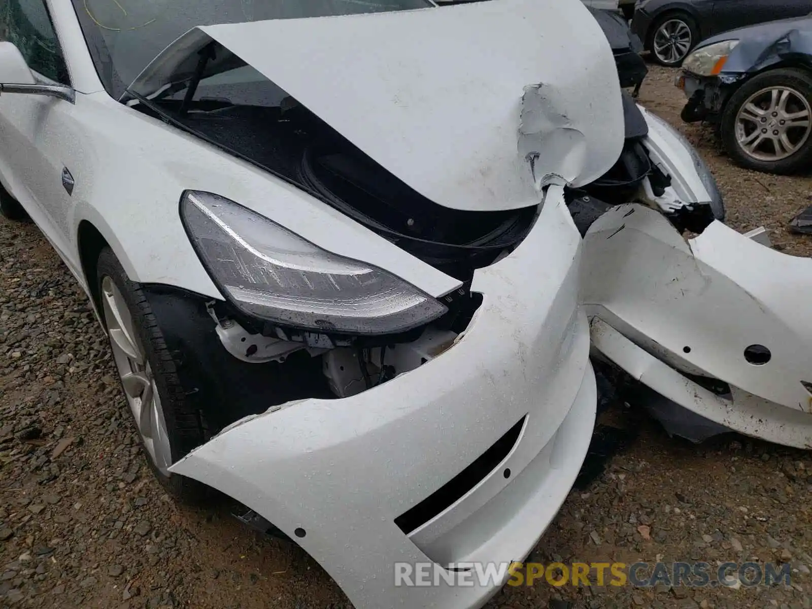 9 Photograph of a damaged car 5YJ3E1EB6LF621022 TESLA MODEL 3 2020