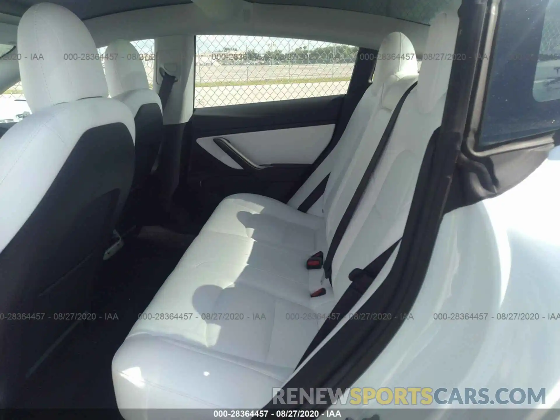 8 Photograph of a damaged car 5YJ3E1EB6LF622204 TESLA MODEL 3 2020