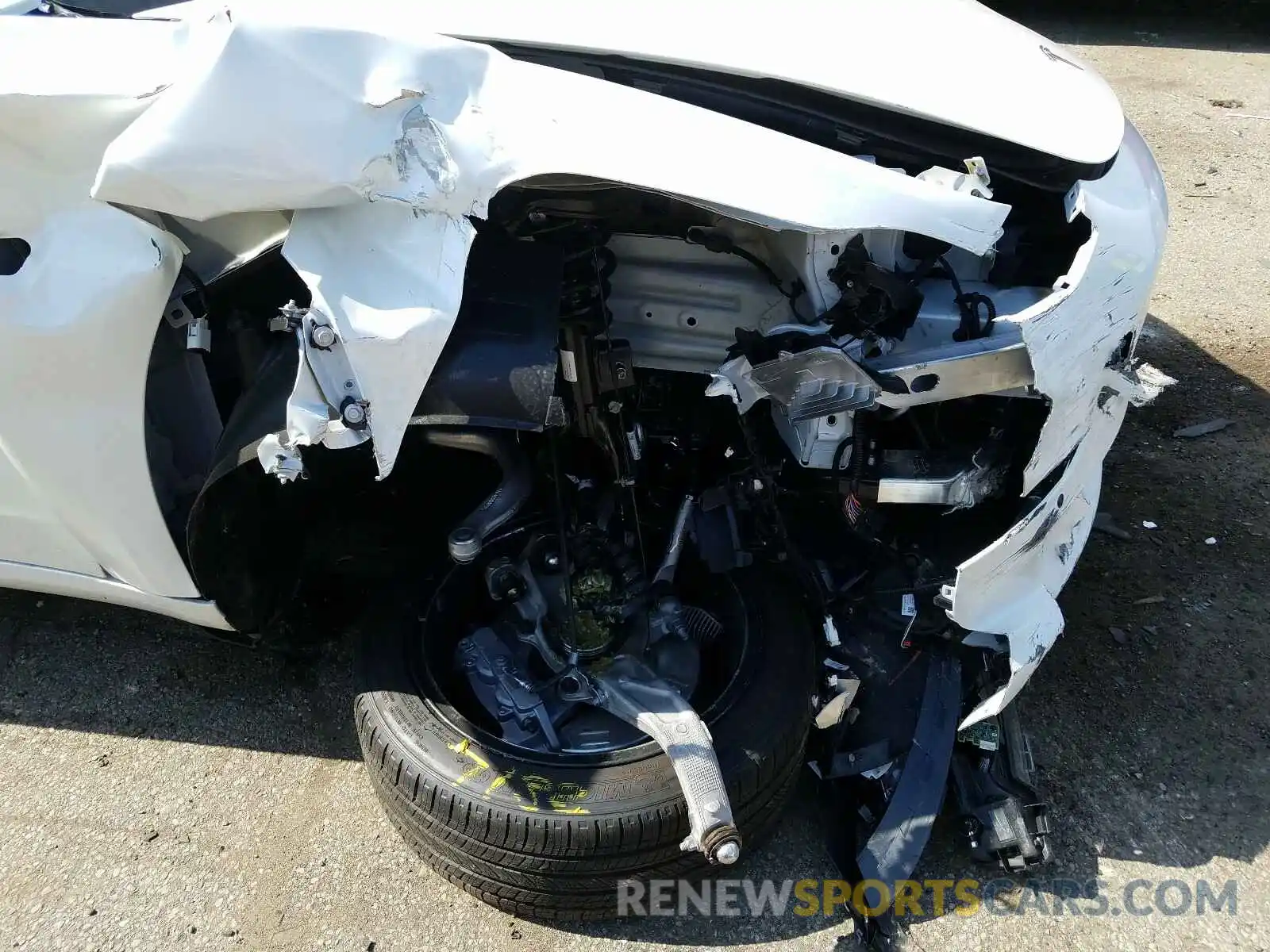 9 Photograph of a damaged car 5YJ3E1EB6LF637690 TESLA MODEL 3 2020