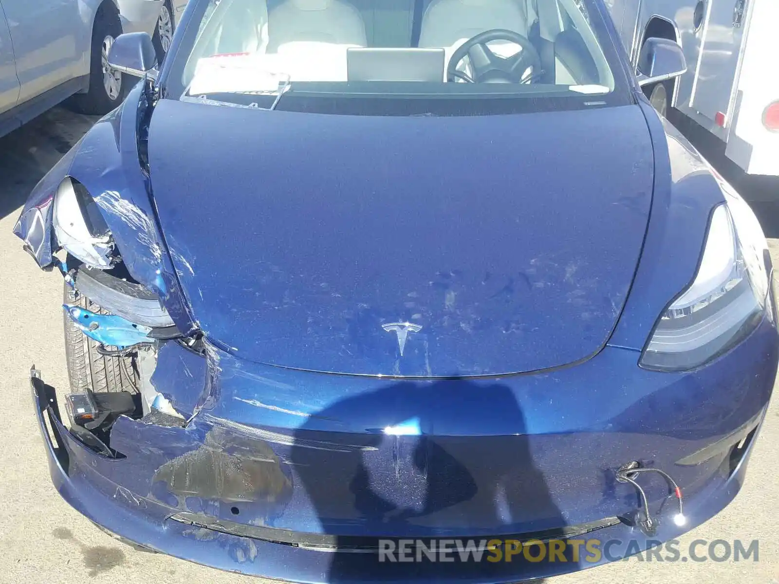 7 Photograph of a damaged car 5YJ3E1EB6LF640265 TESLA MODEL 3 2020